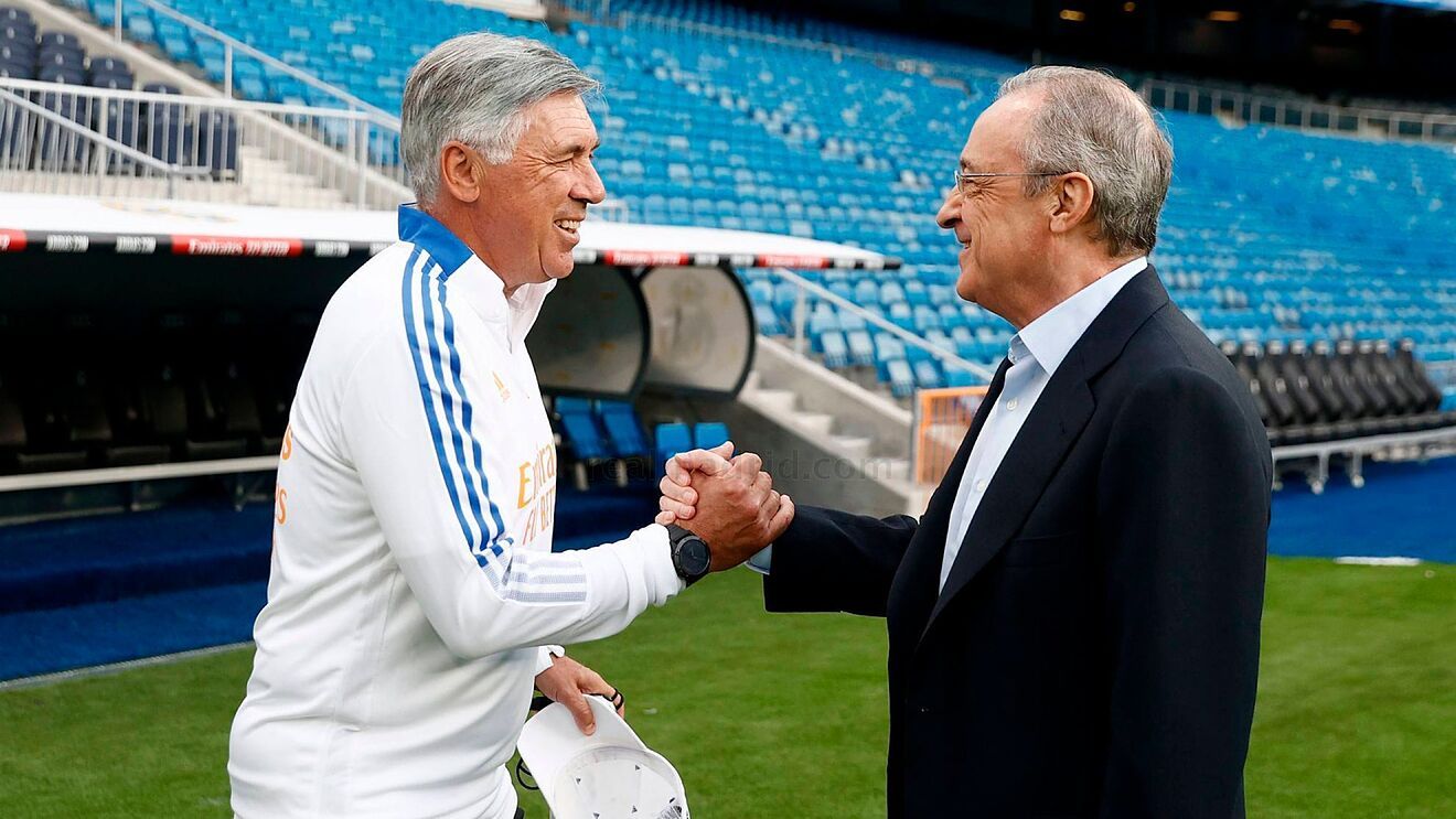 Carlo Ancelotti le preguntó esto a Florentino Pérez