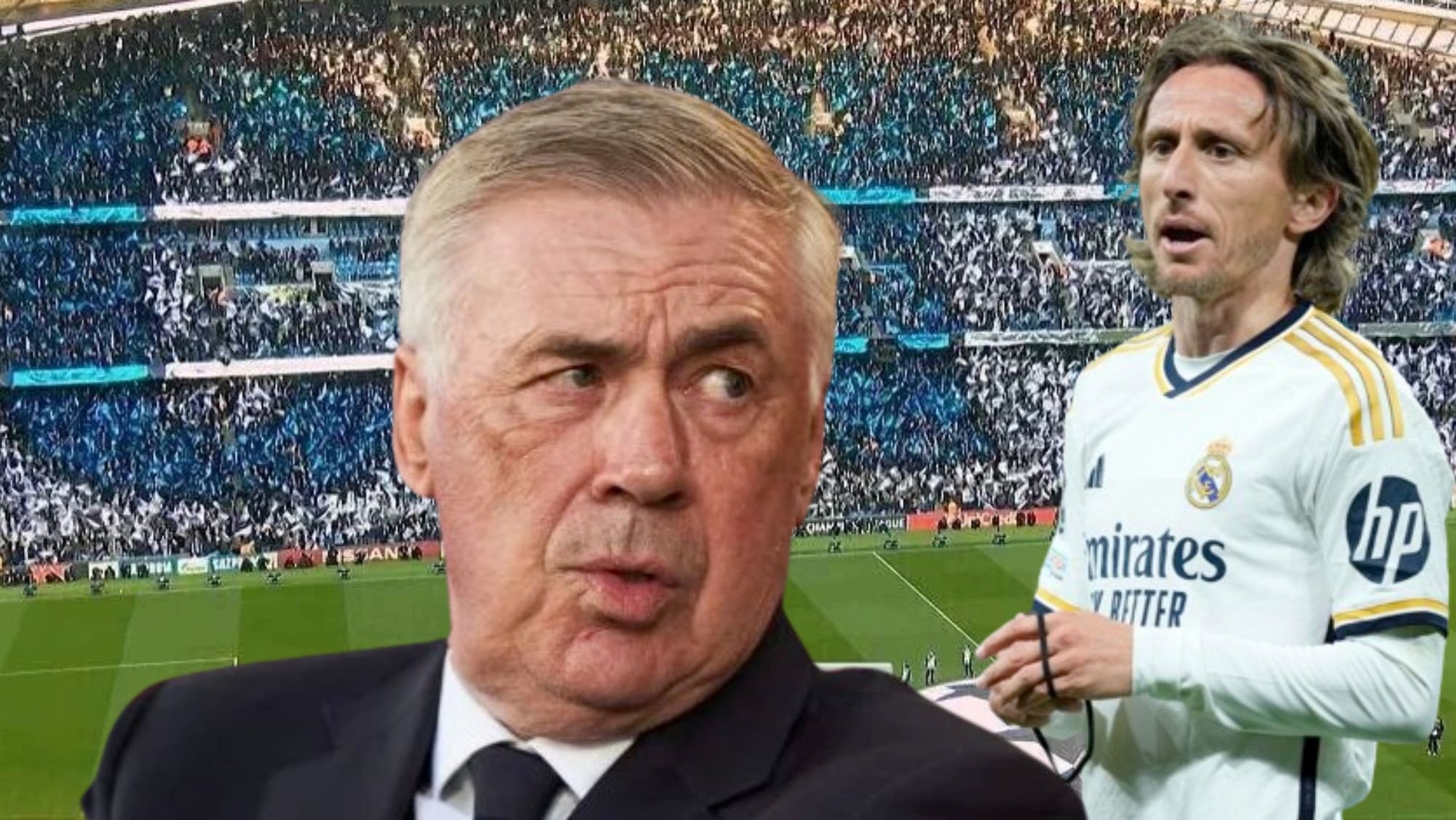 Modric, a por Ancelotti, se lo dice a la cara antes de empezar el partido  “A mi no me j…”