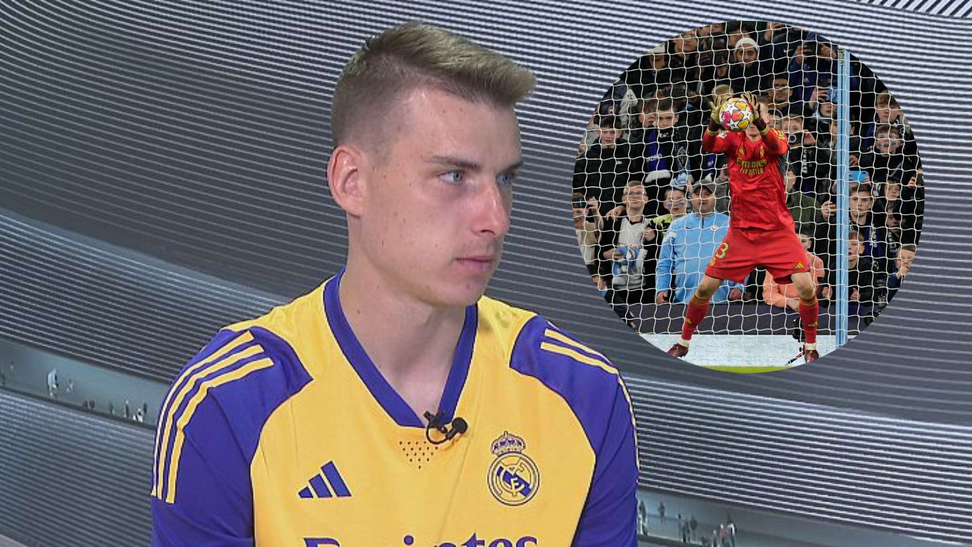 Lunin confiesa el secreto de los penaltis