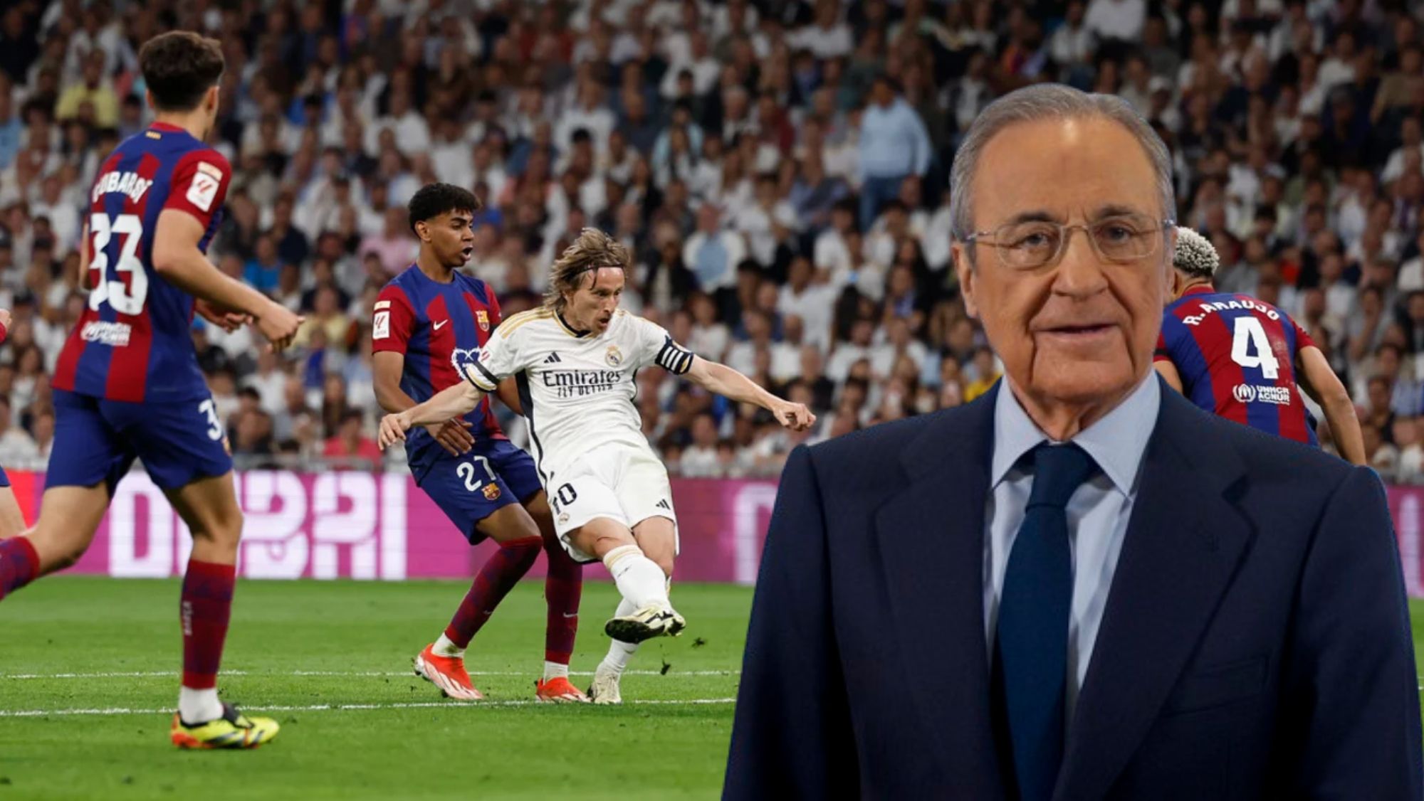 La sorprendente petición de Modric a Florentino tras el Clásico  “Presi, no lo permitas”