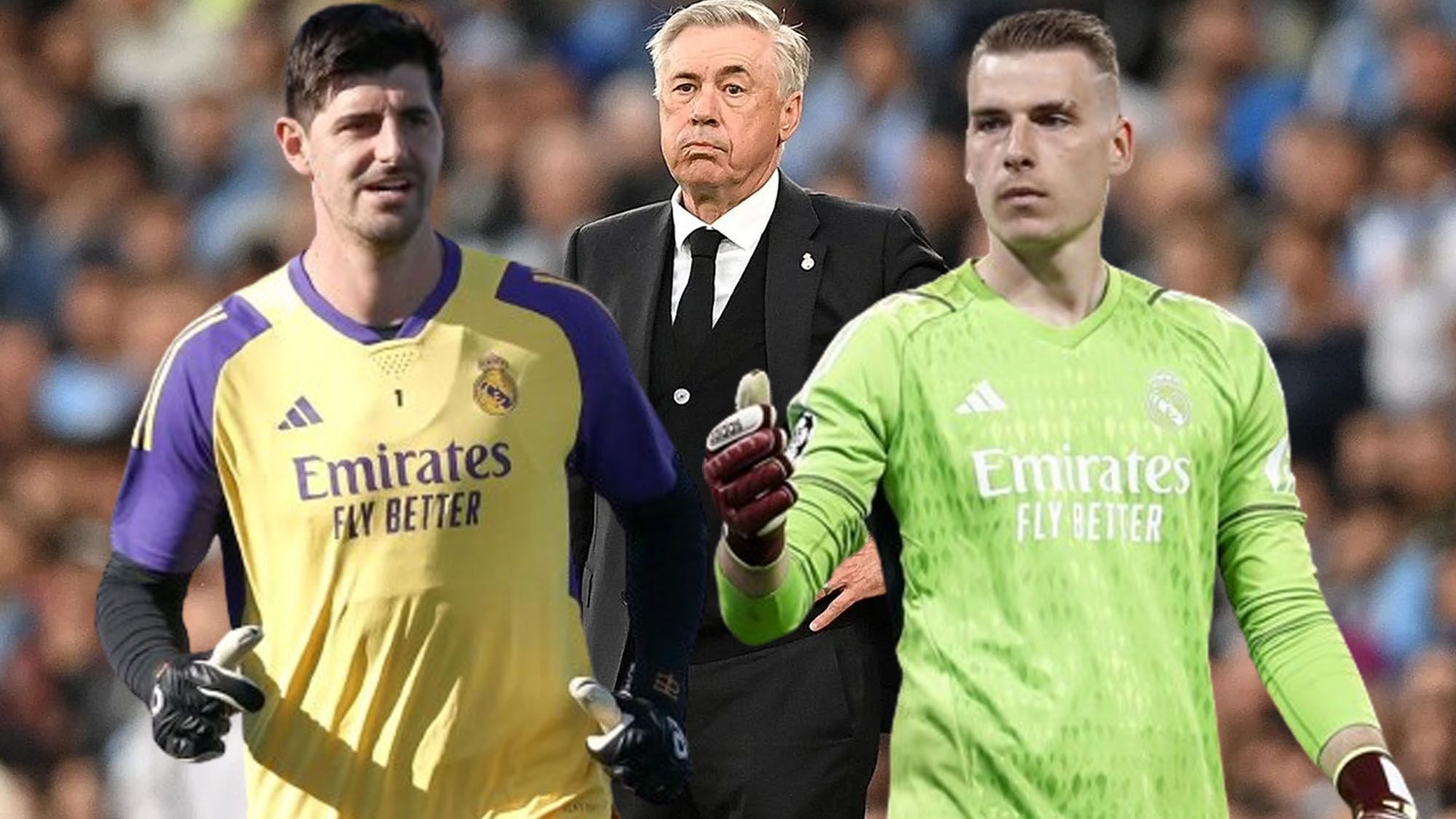 Courtois está de vuelta y Ancelotti se lo ha dicho a Lunin: "Tú no..."