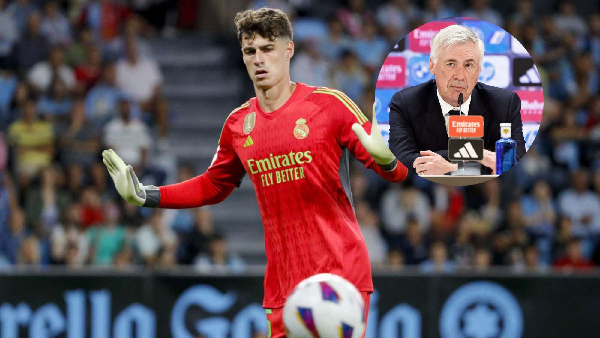 Ancelotti se lo ha dicho a la cara a Kepa