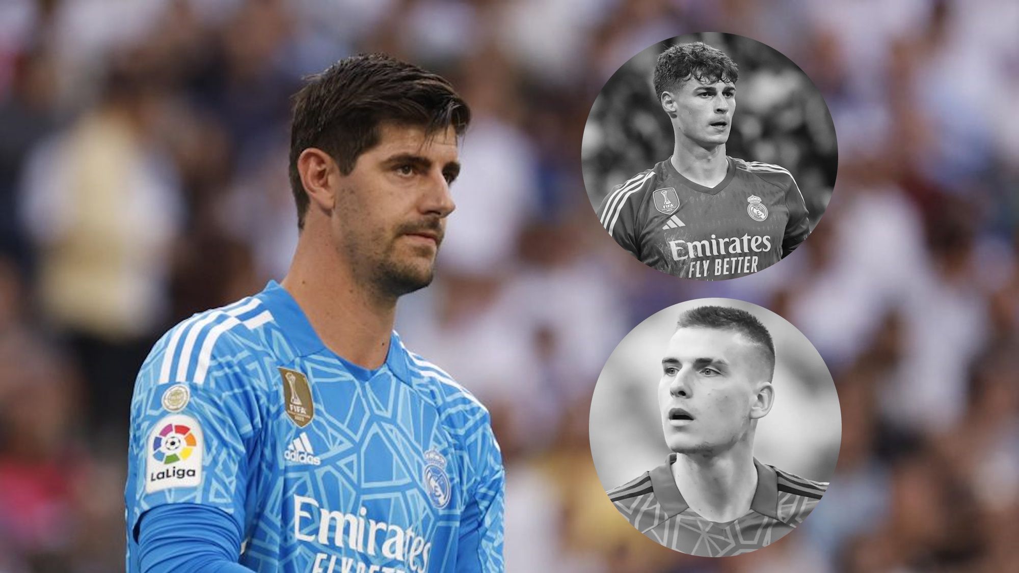 Ni Lunin ni Kepa serán los encargados de sustituir a Courtois