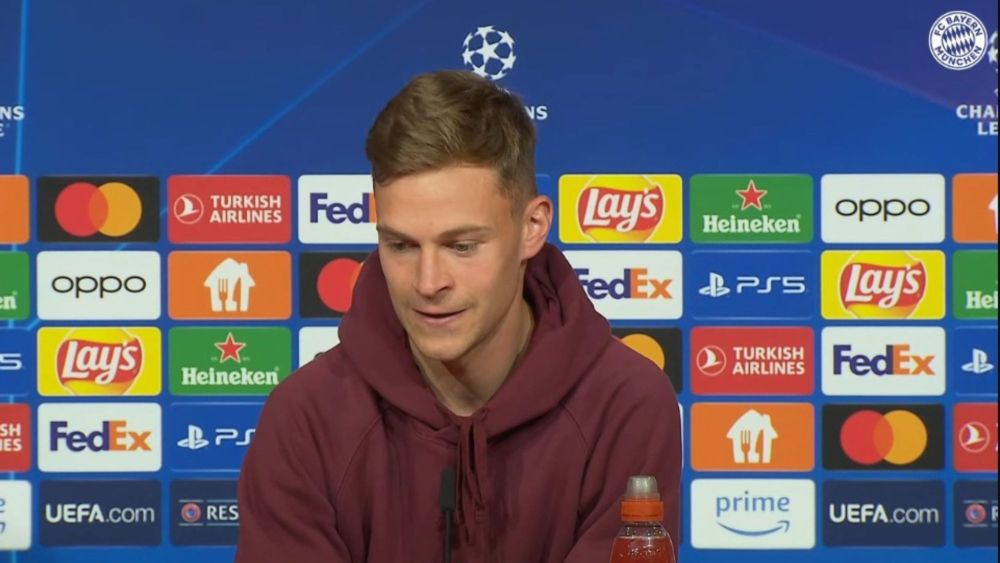 Kimmich en rueda de prensa