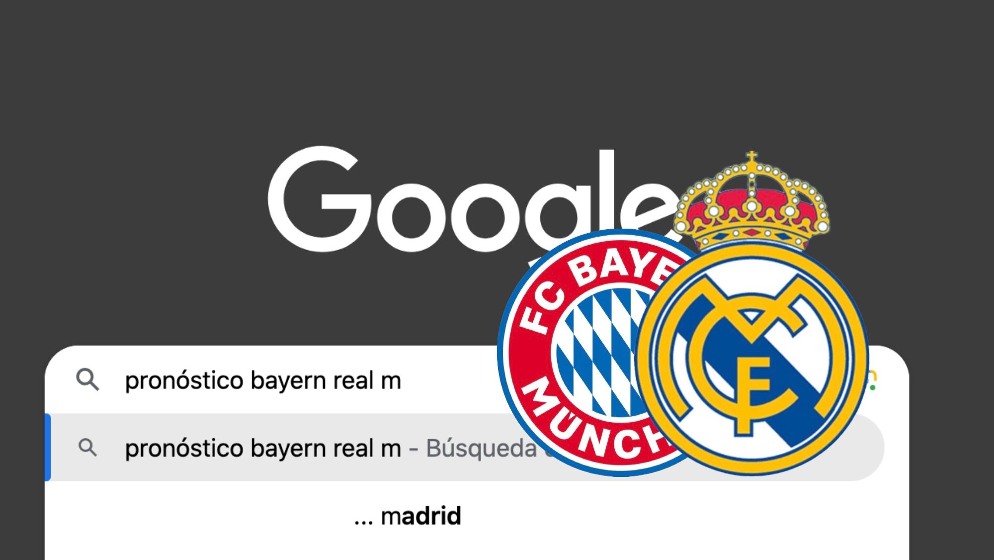 El algoritmo de Google da su favorito entre el Real Madrid y Bayern  los porcentajes