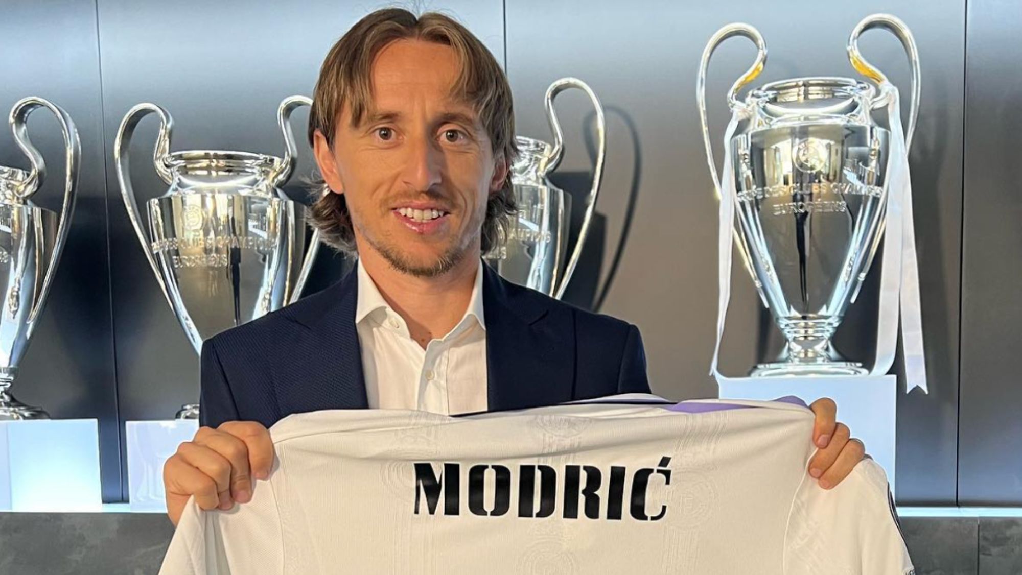 Te sorprenderá quién es el mejor amigo de Modric en el vestuario del Real Madrid