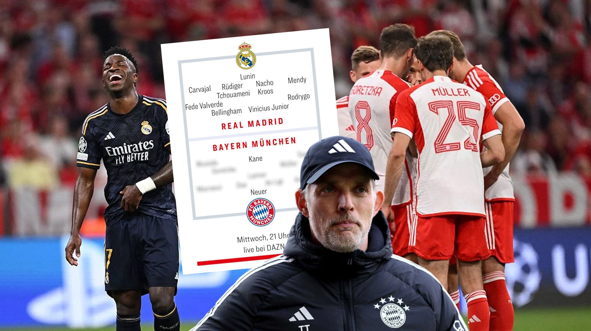 El Bayern toma una drástica decisión para la vuelta contra el Madrid, Tuchel le sentencia