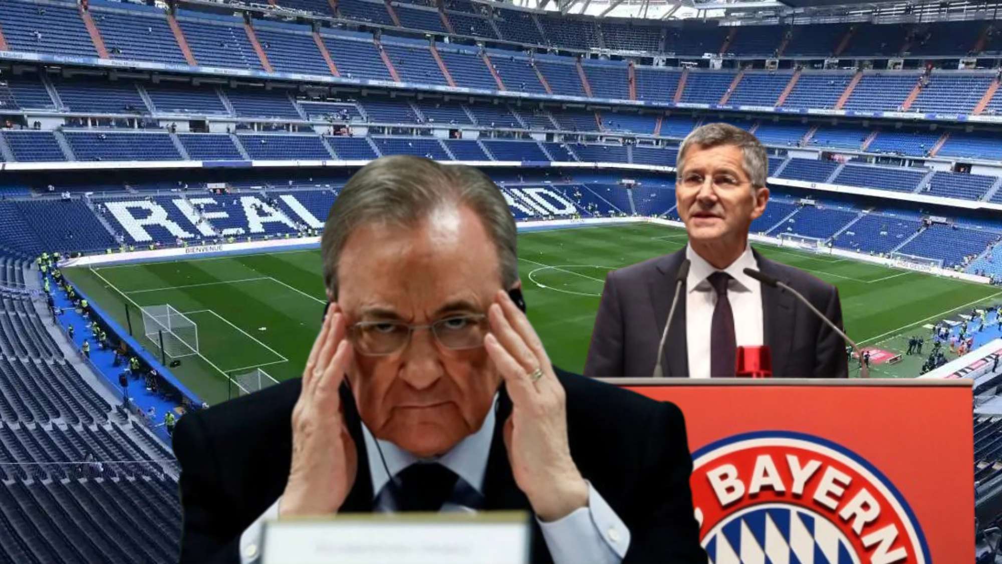 Enfado de Florentino antes del Bayern