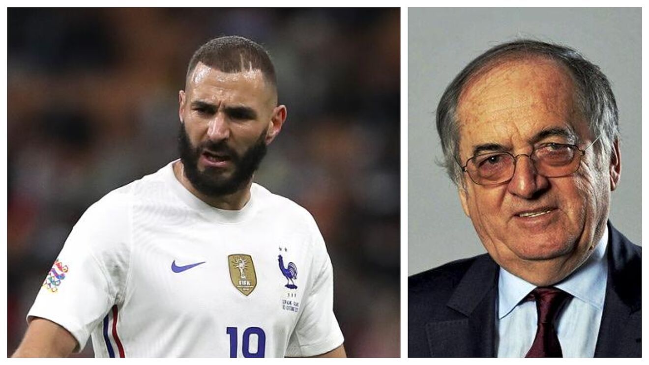 Las declaraciones de Noel Le Graet han enfadado mucho a Benzema