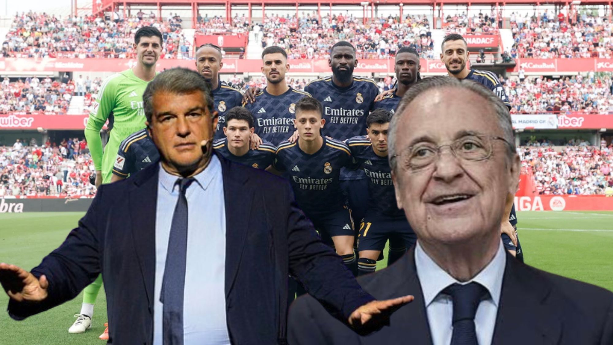 Golpe al Barcelona  Florentino no se conforma con Mbappé y se lo quita a Laporta en las narices