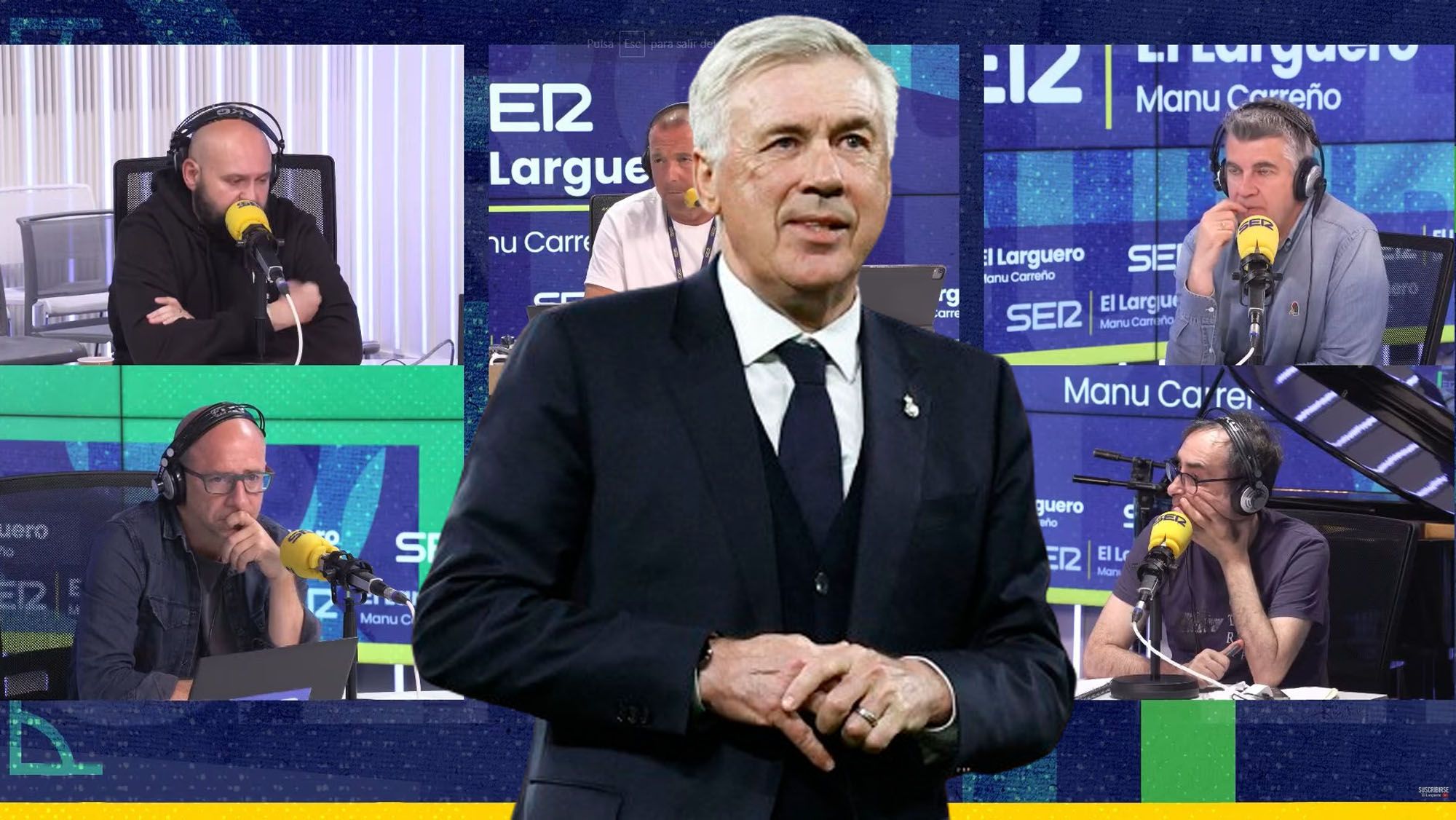 La SER lo desvela, Ancelotti ya tendría definido su once inicial para Wembley: hay sorpresas