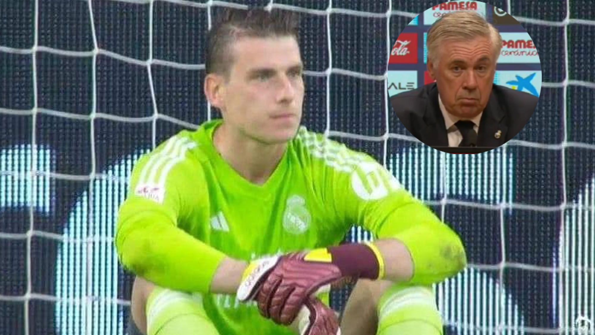 La reflexión de Ancelotti sobre los 4 goles encajados por Lunin para la final de Champions: "Obvio..."