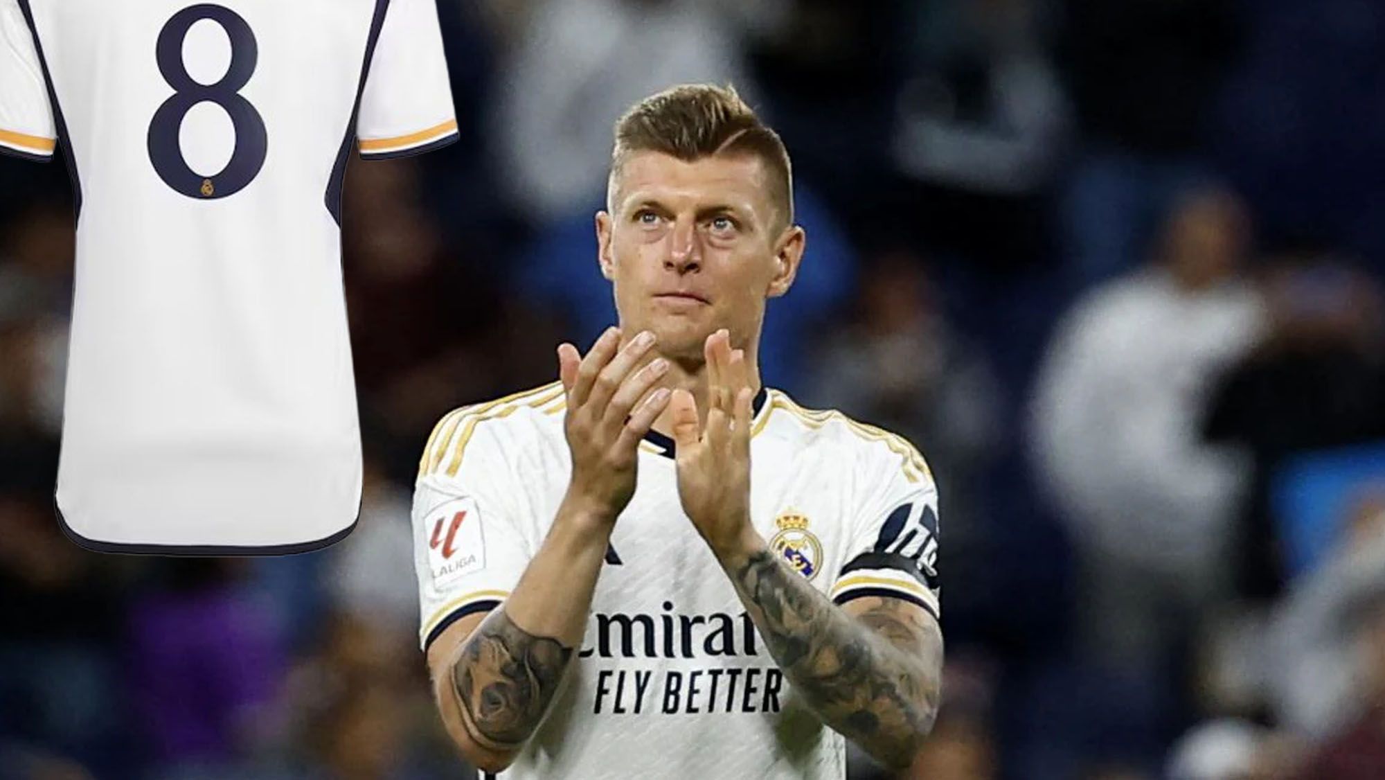 El sucesor de Kroos en el Real Madrid, pide llevar su dorsal '8' la próxima temporada