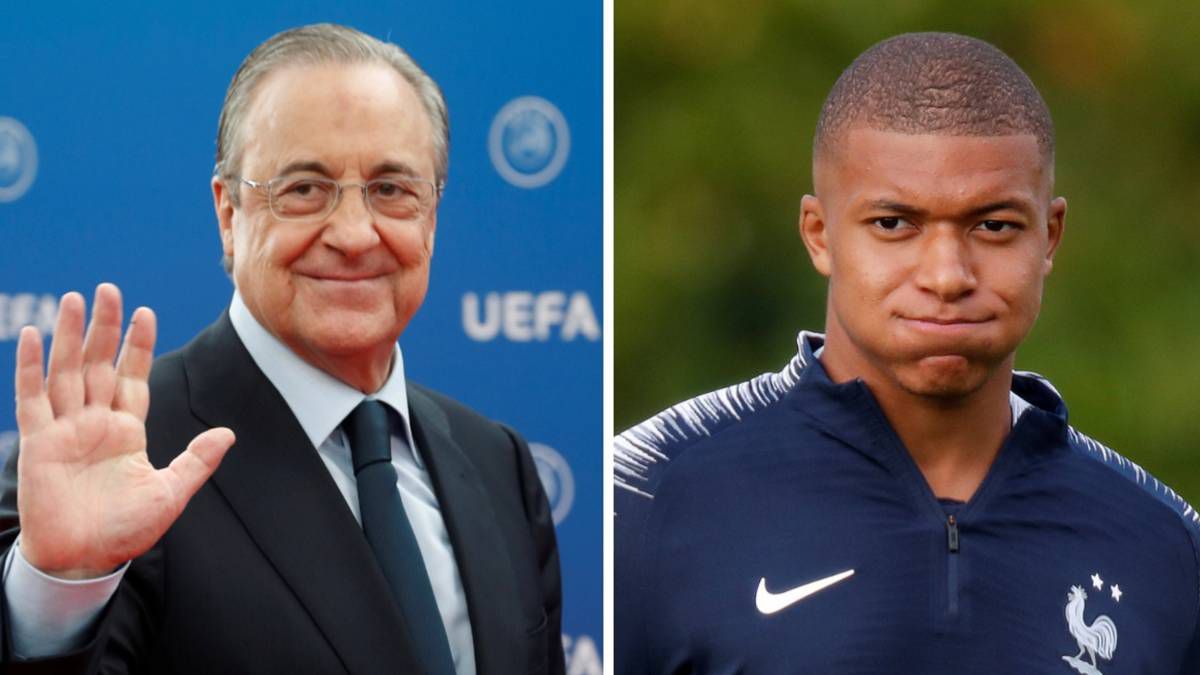 Florentino Pérez comparte una curiosidad con el tío de Mbappé