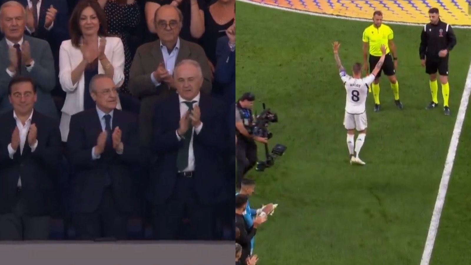 La reacción de Florentino tras la despedida de Kroos, una imagen histórico: "Estaba..."