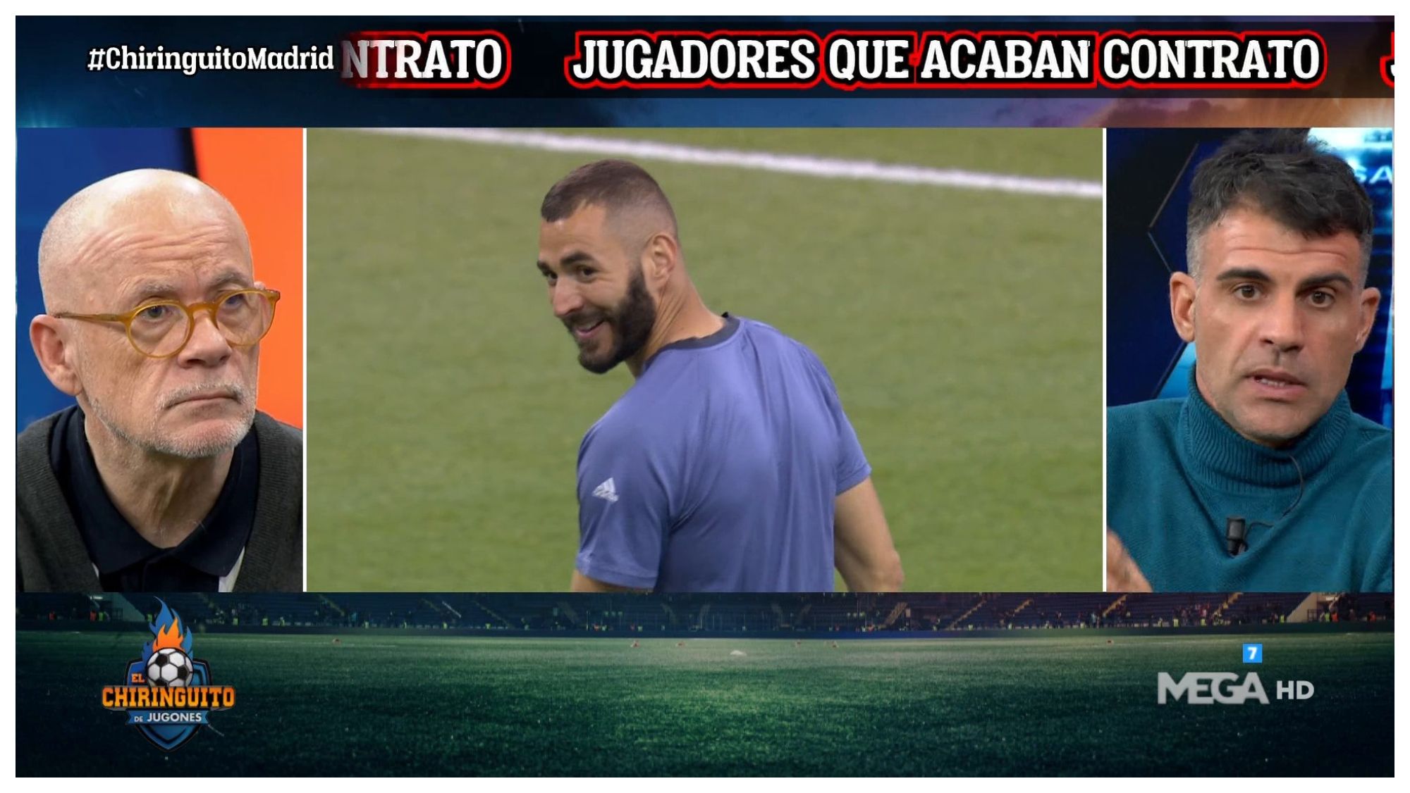 Karim Benzema fue tem a de debate ayer en El Chiringuito