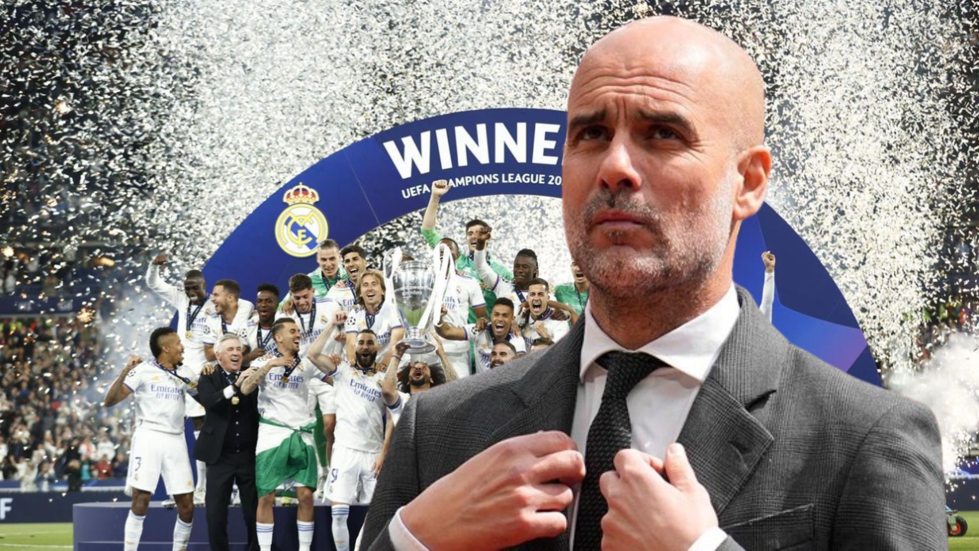 Zasca a Guardiola  el Madrid se acuerda de Pep en el aniversario de la 14ª