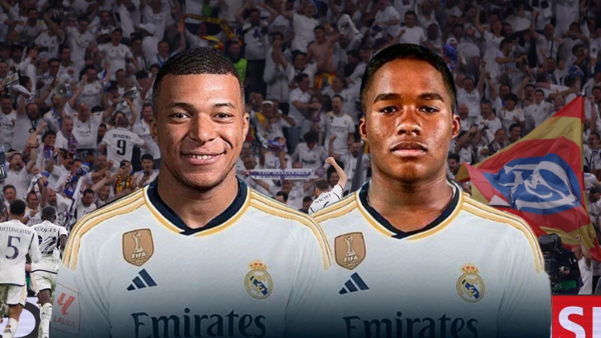 Endrick desvela su dorsal para la próxima temporada, depende de Mbappé   Quizá...