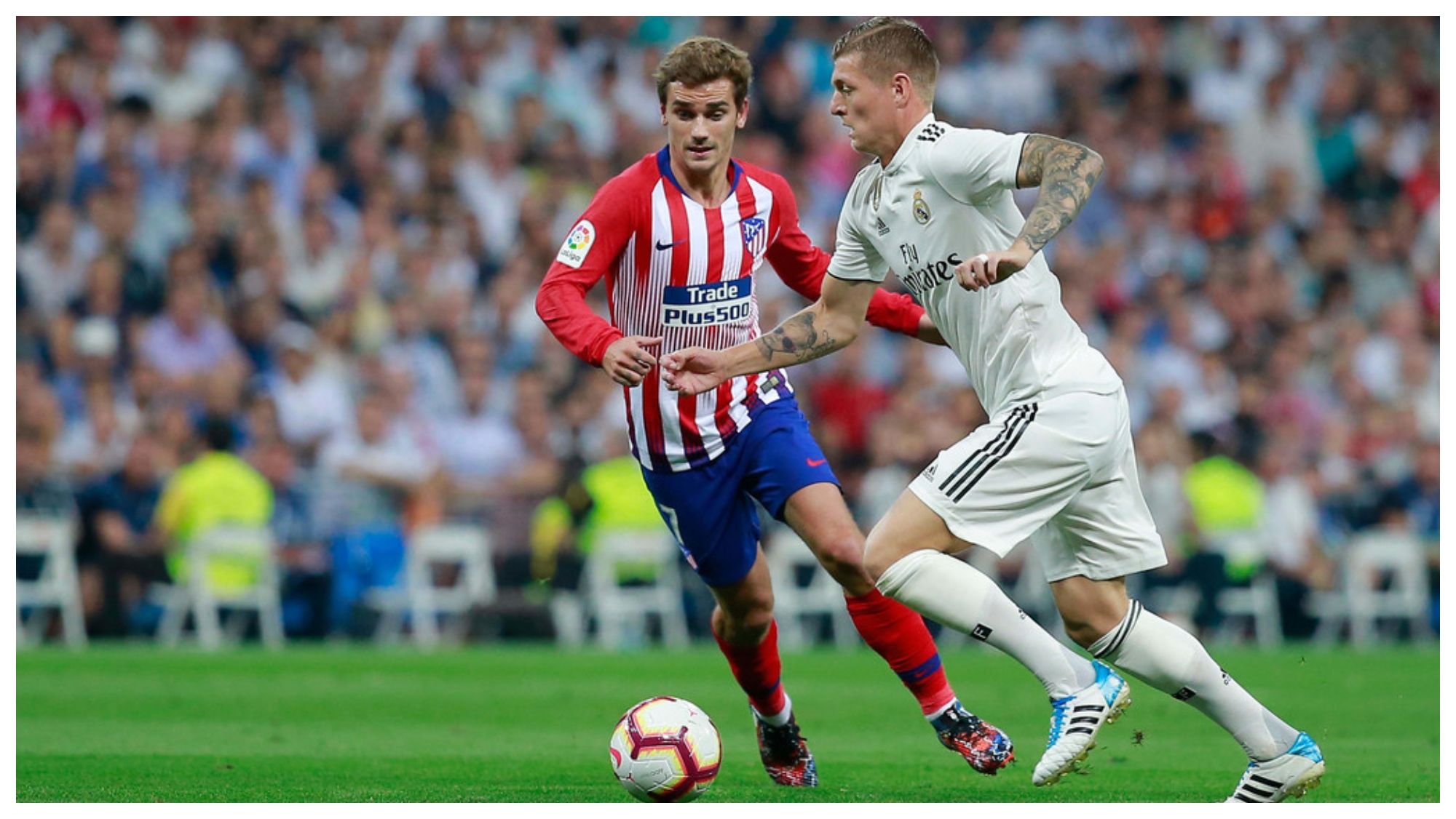 Antoine Griezmann y Toni Kroos