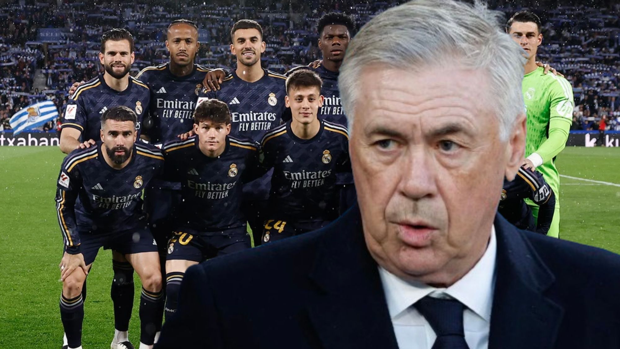 Tras Rodrygo, otro sorpresón  de titularísimo de Ancelotti a posible venta en verano