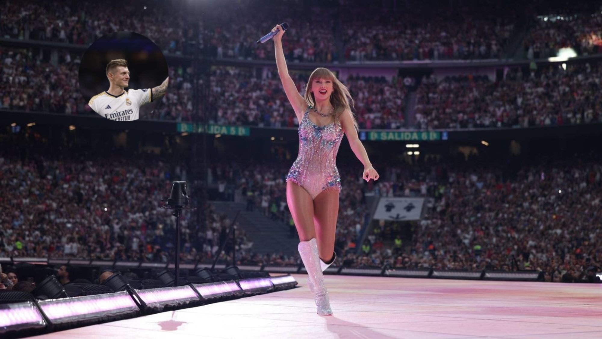 Taylor Swift en el Bernabéu