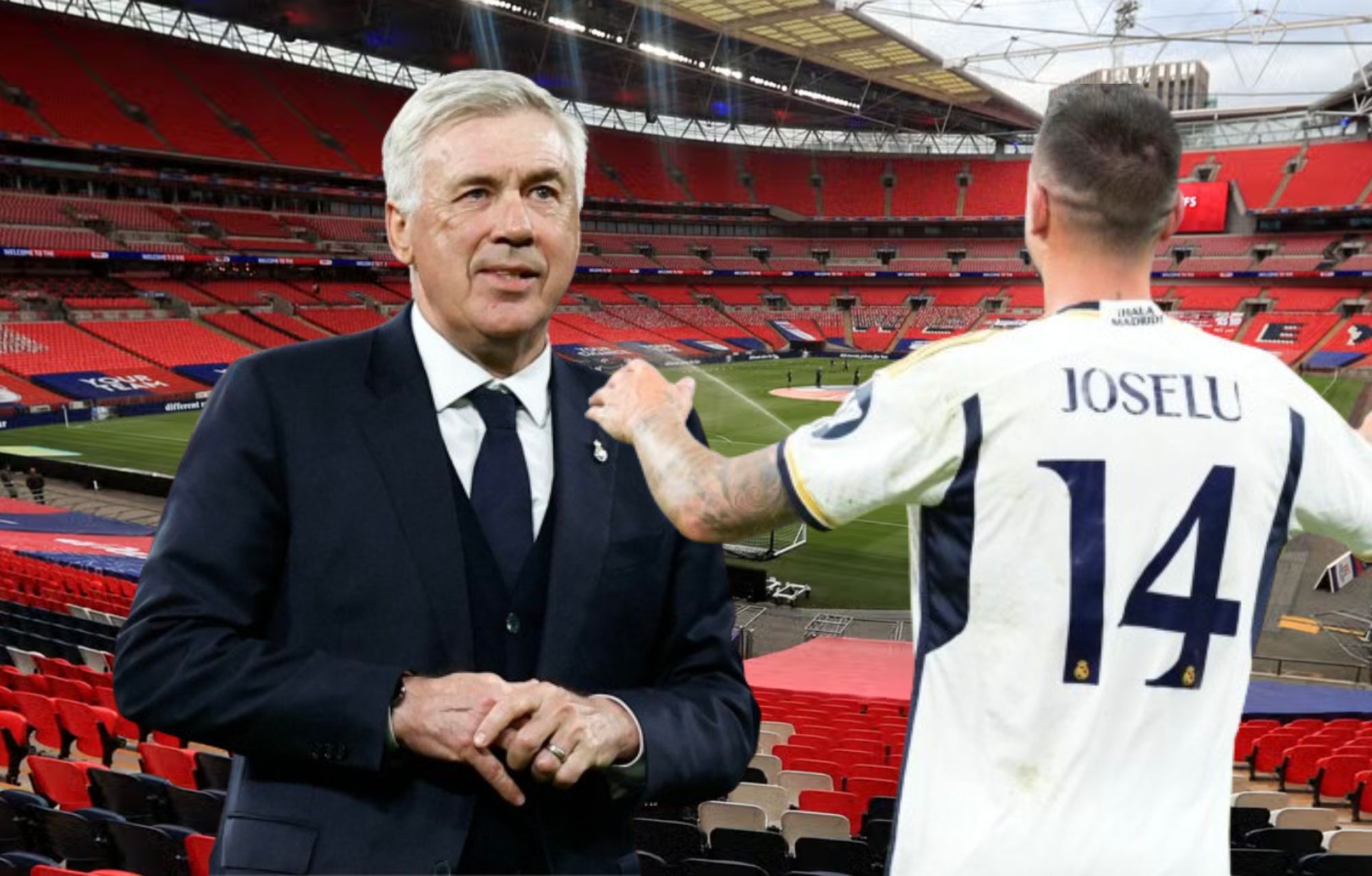 Ancelotti se lo ha dicho a la cara a Joselu antes de la final de Wembley   Por tu culpa...