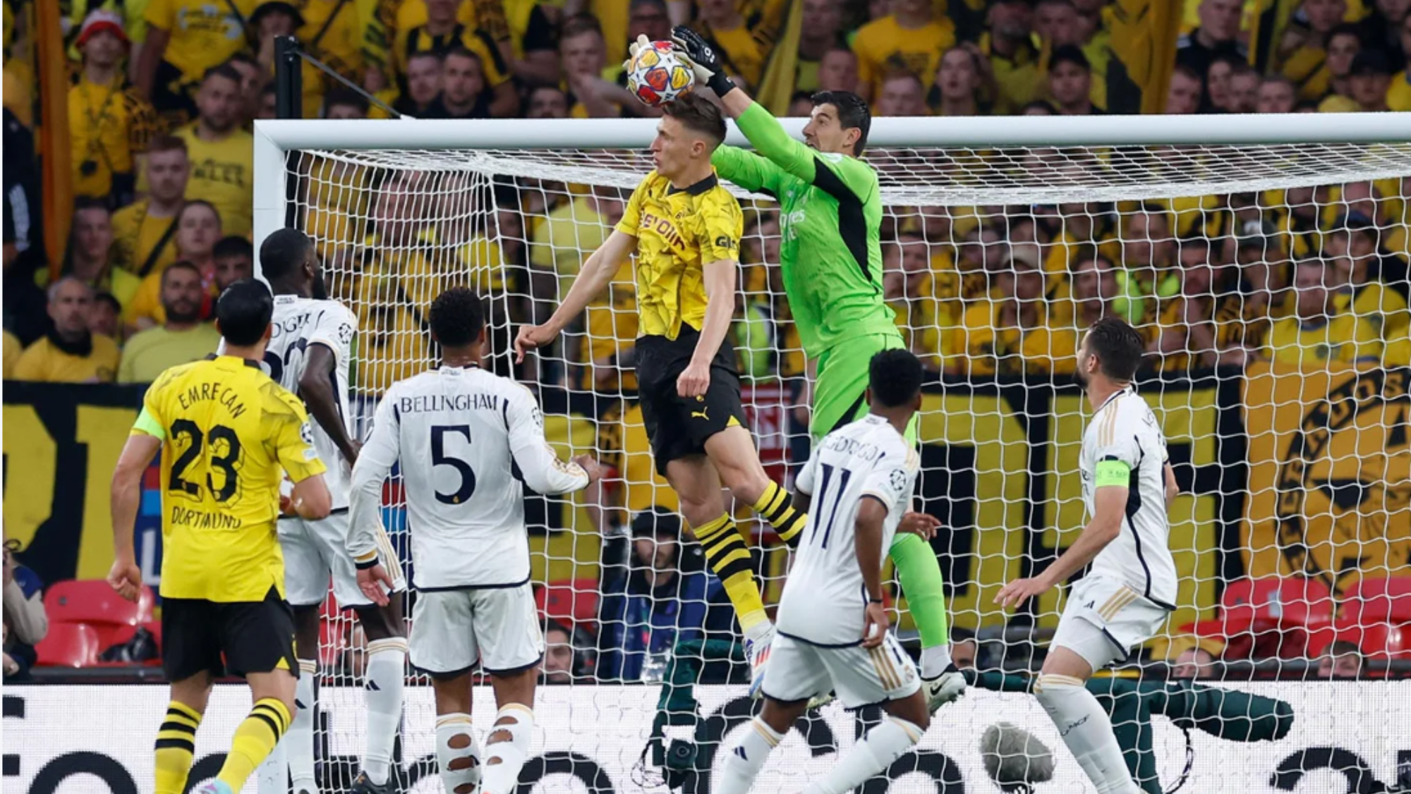 Incluso la final de la Champions en Wembley no se libra de la polémica extradeportiva