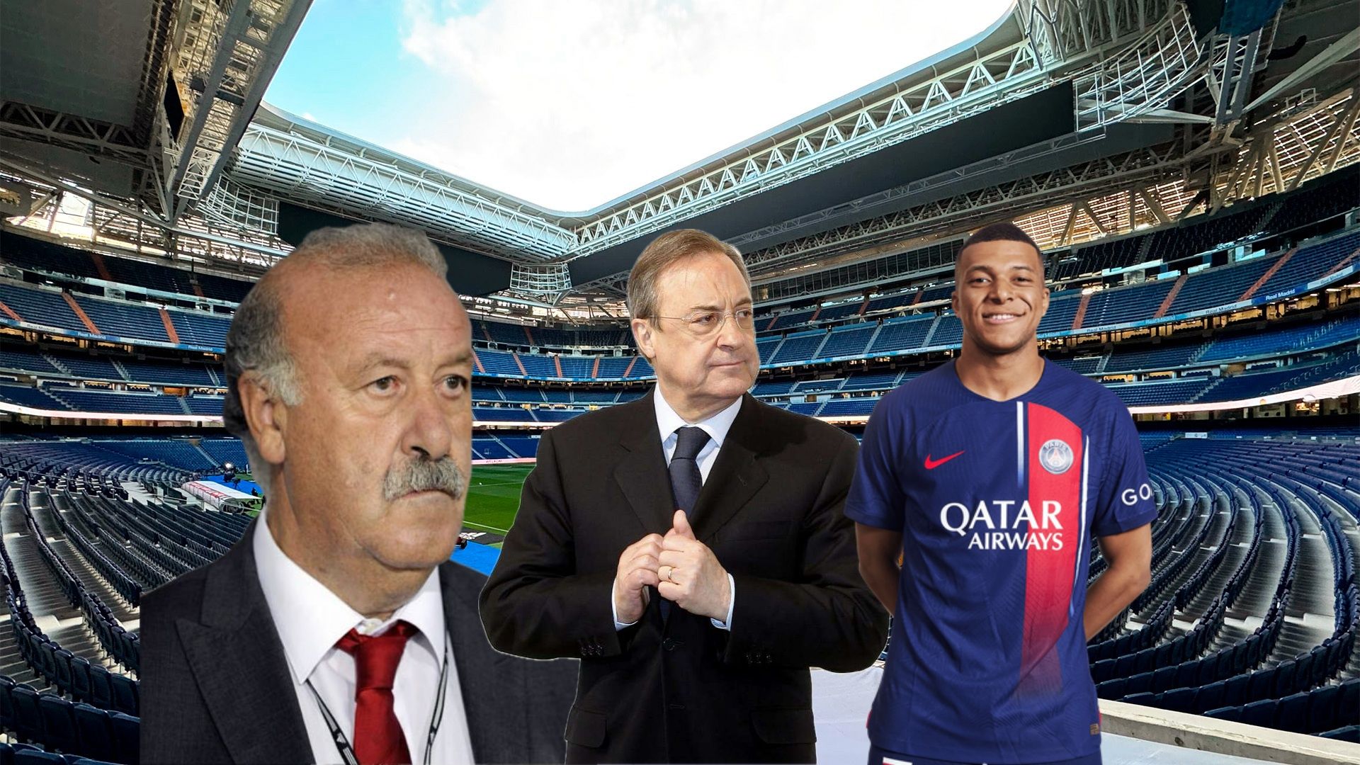 Del Bosque define el fichaje de Mbappé y se dirige a Florentino con un mensaje sorprendente: "Es p..."