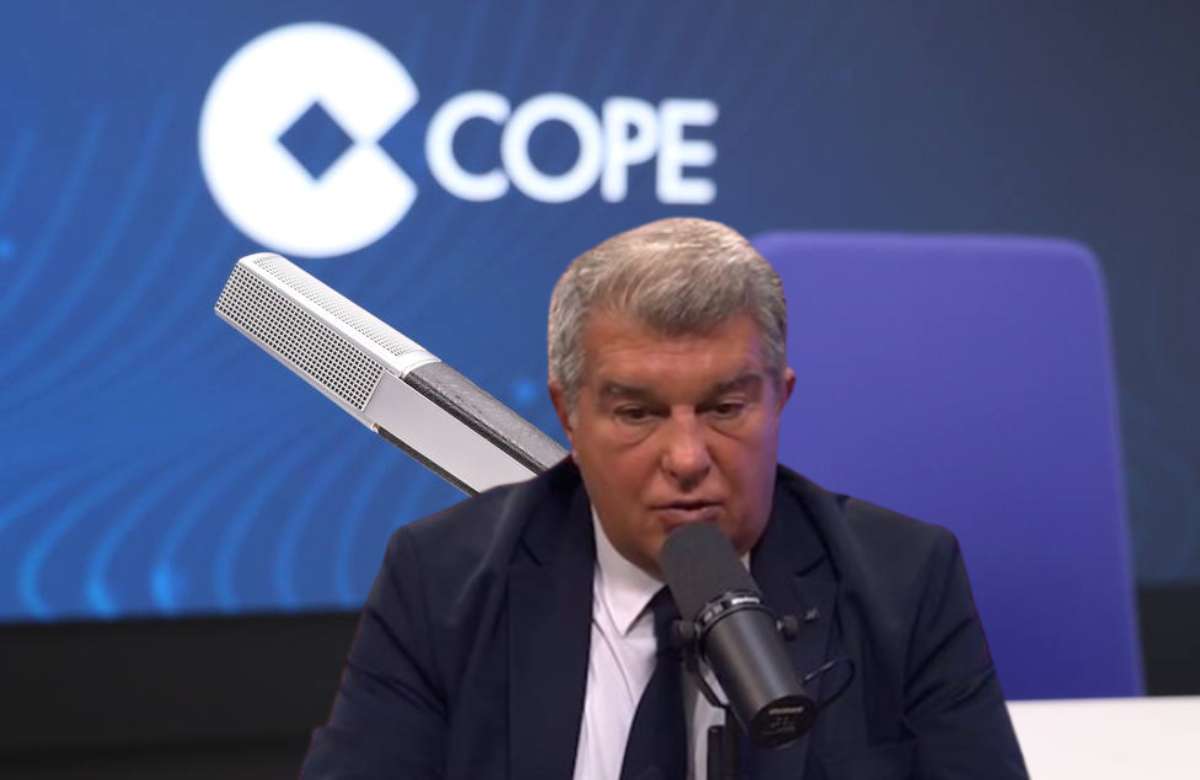 Laporta, humillado en directo: la COPE le echa a la cara los números y  queda retratado