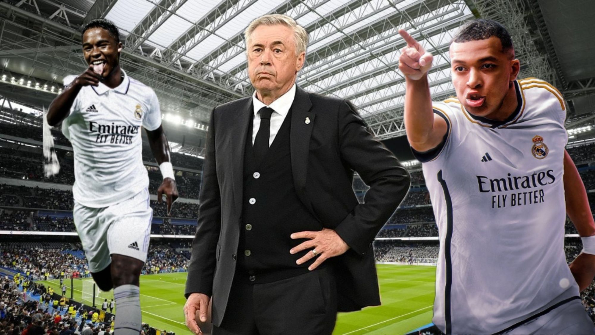 Ancelotti habla abiertamente sobre su plan para la próxima temporada: “Con Endrick y Mbappé…”