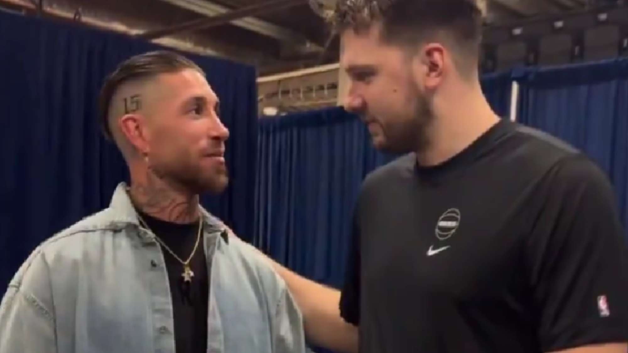 Sergio Ramos hacce un regalo muy especial a Doncic