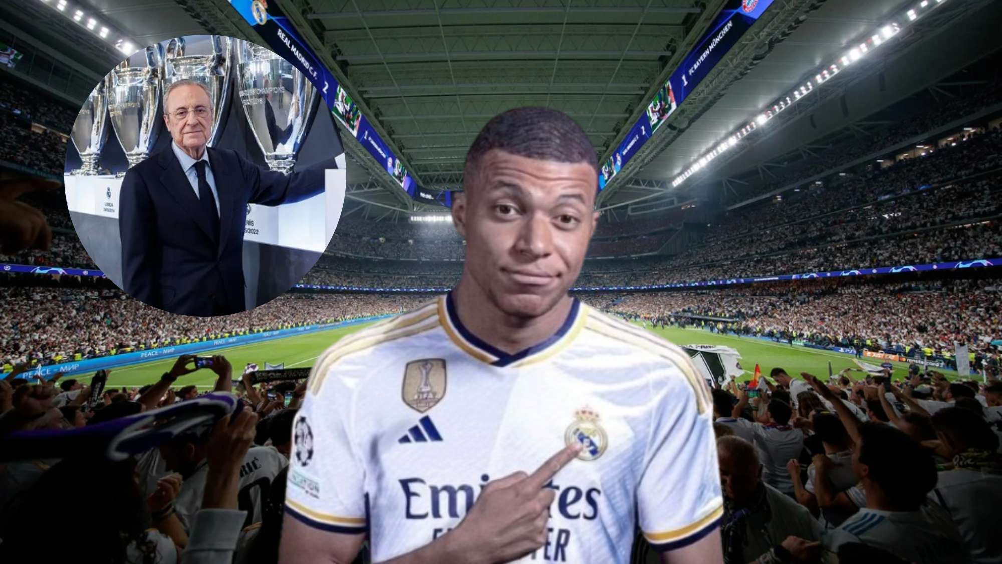 Florentino confirma la presencia de una estrella en la presentación de Mbappé