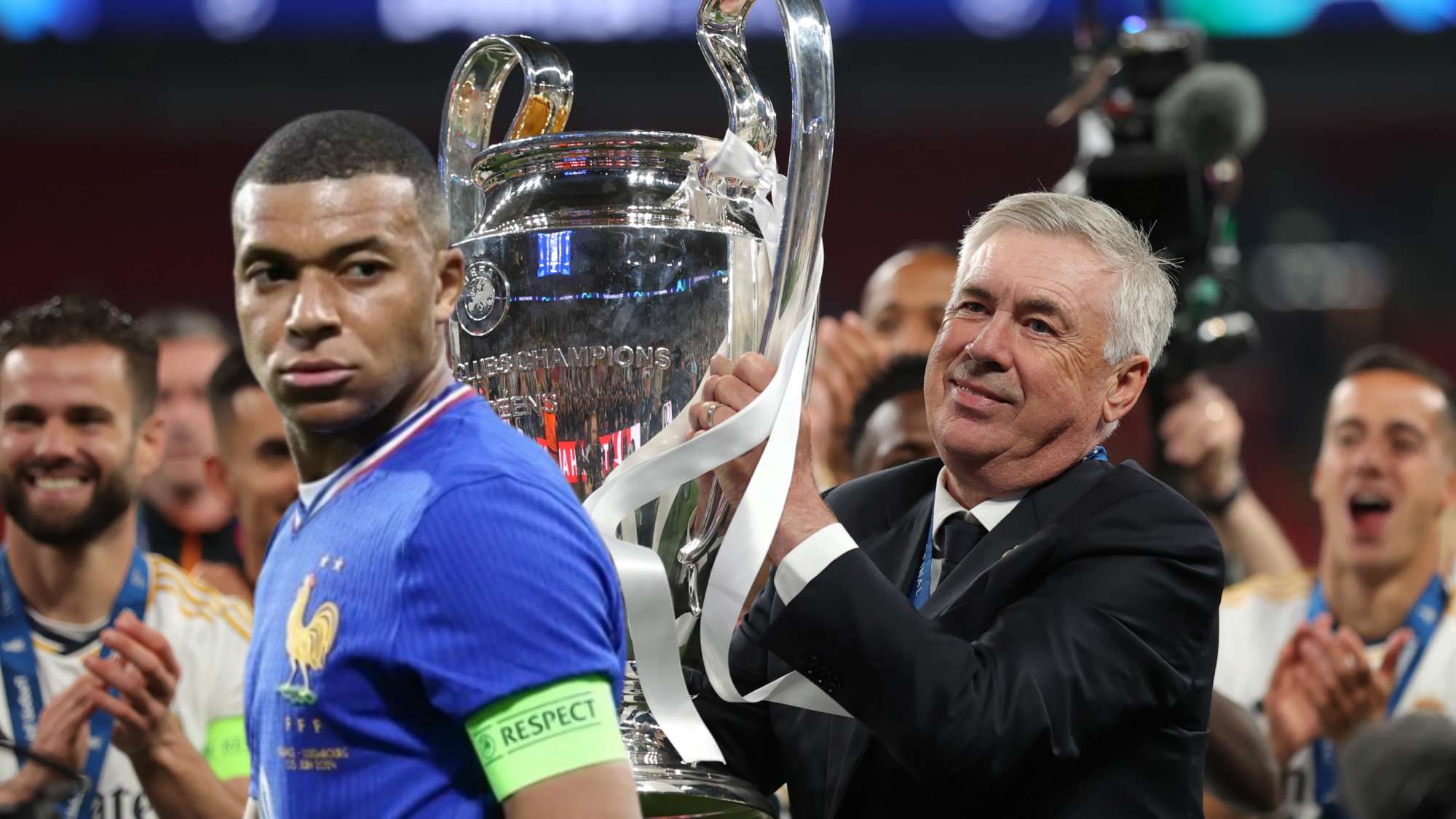 Mbappé manda un mensaje a Ancelotti