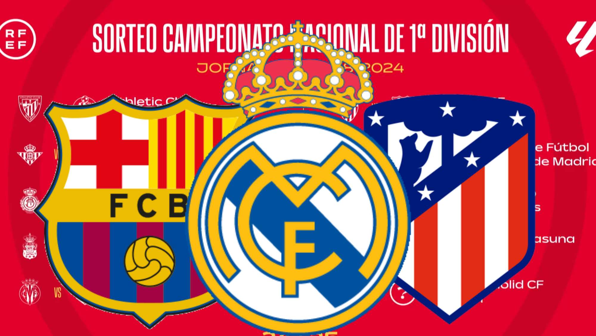 Calendario oficial de la liga 24 25