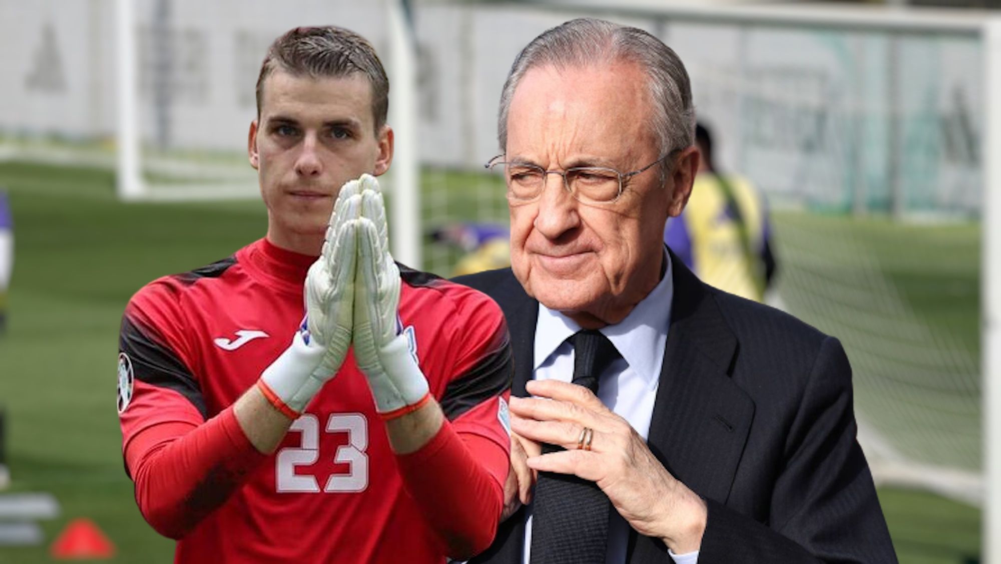 El Madrid prepara el ‘plan B’ a Lunin, tiene atado a su reemplazo Florentino no acepta el chantaje