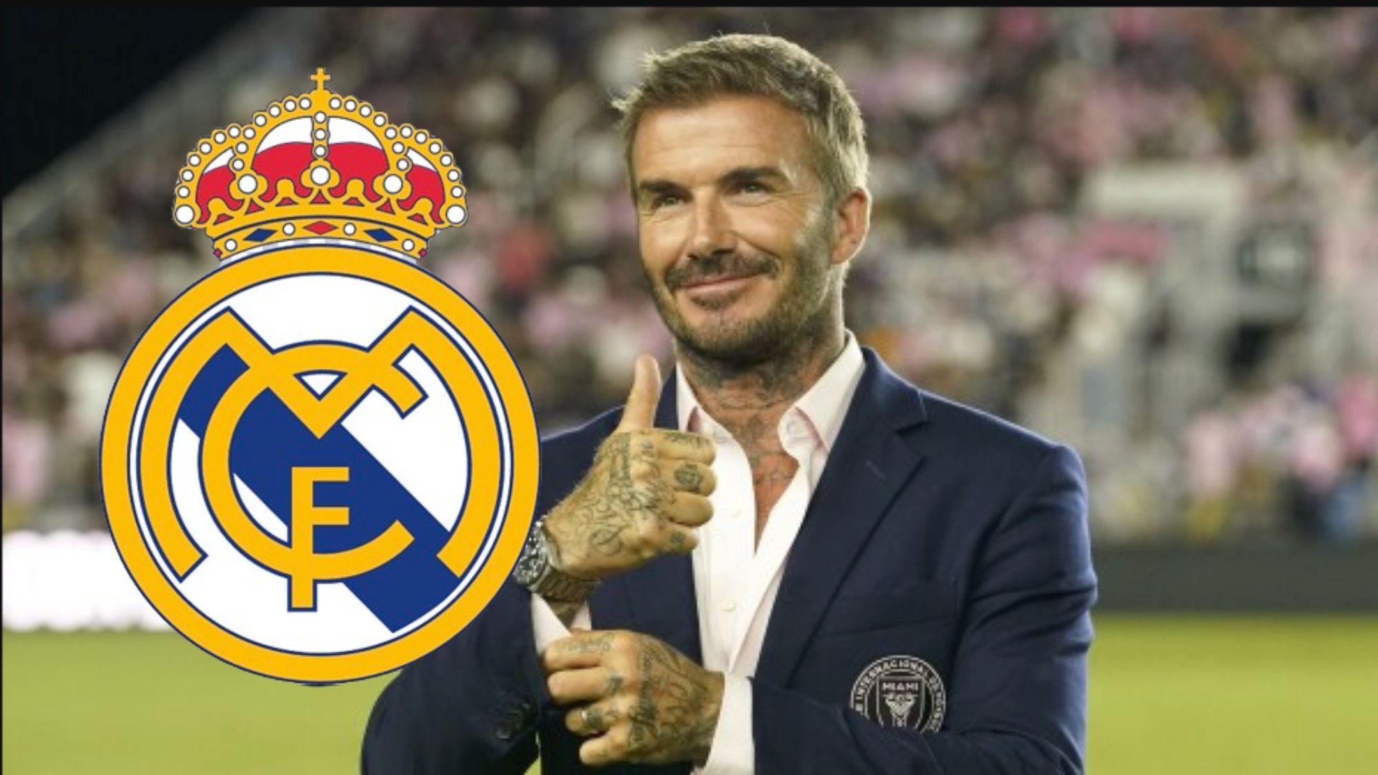 Beckham quiere ficharle para el Inter de Miami  Florentino se vio con él en Londres