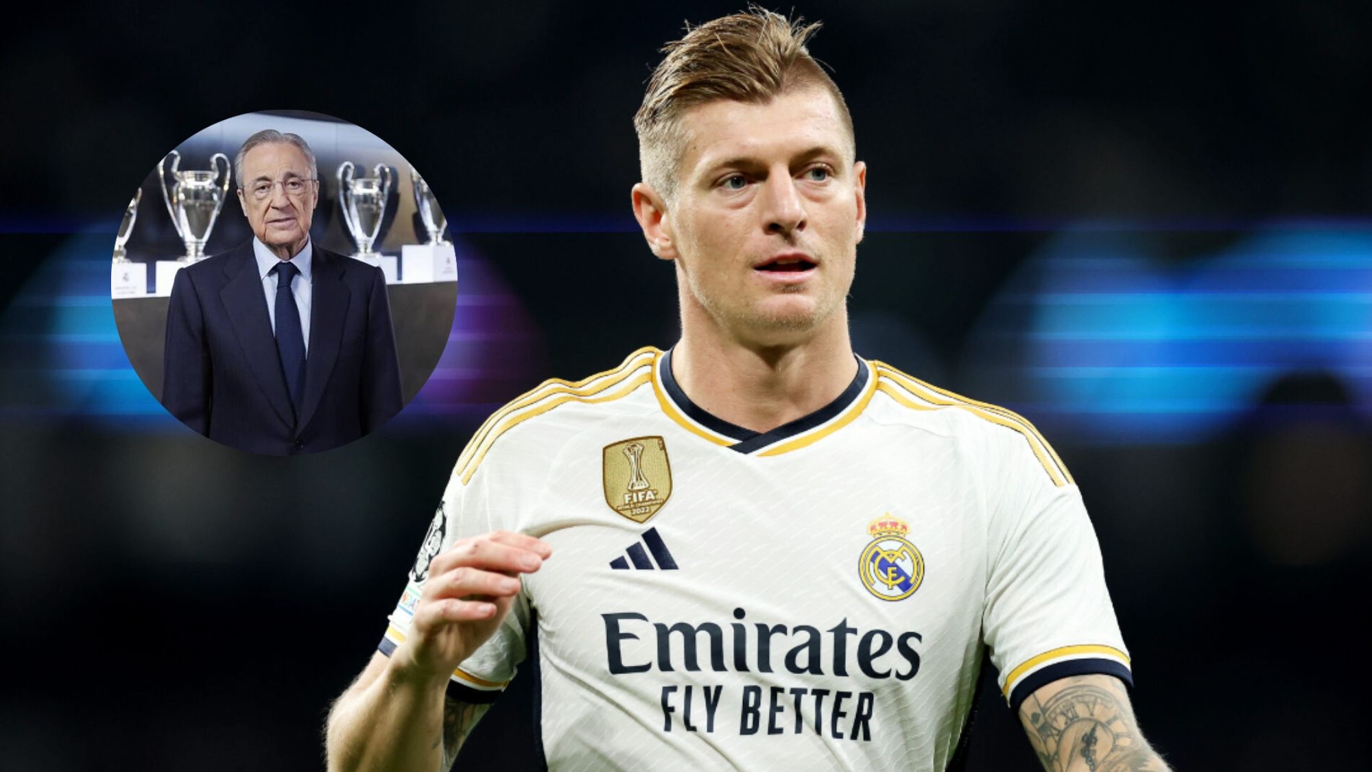 100 millones y sería el sucesor de Kroos  esta noche expira su cláusula para ficharle