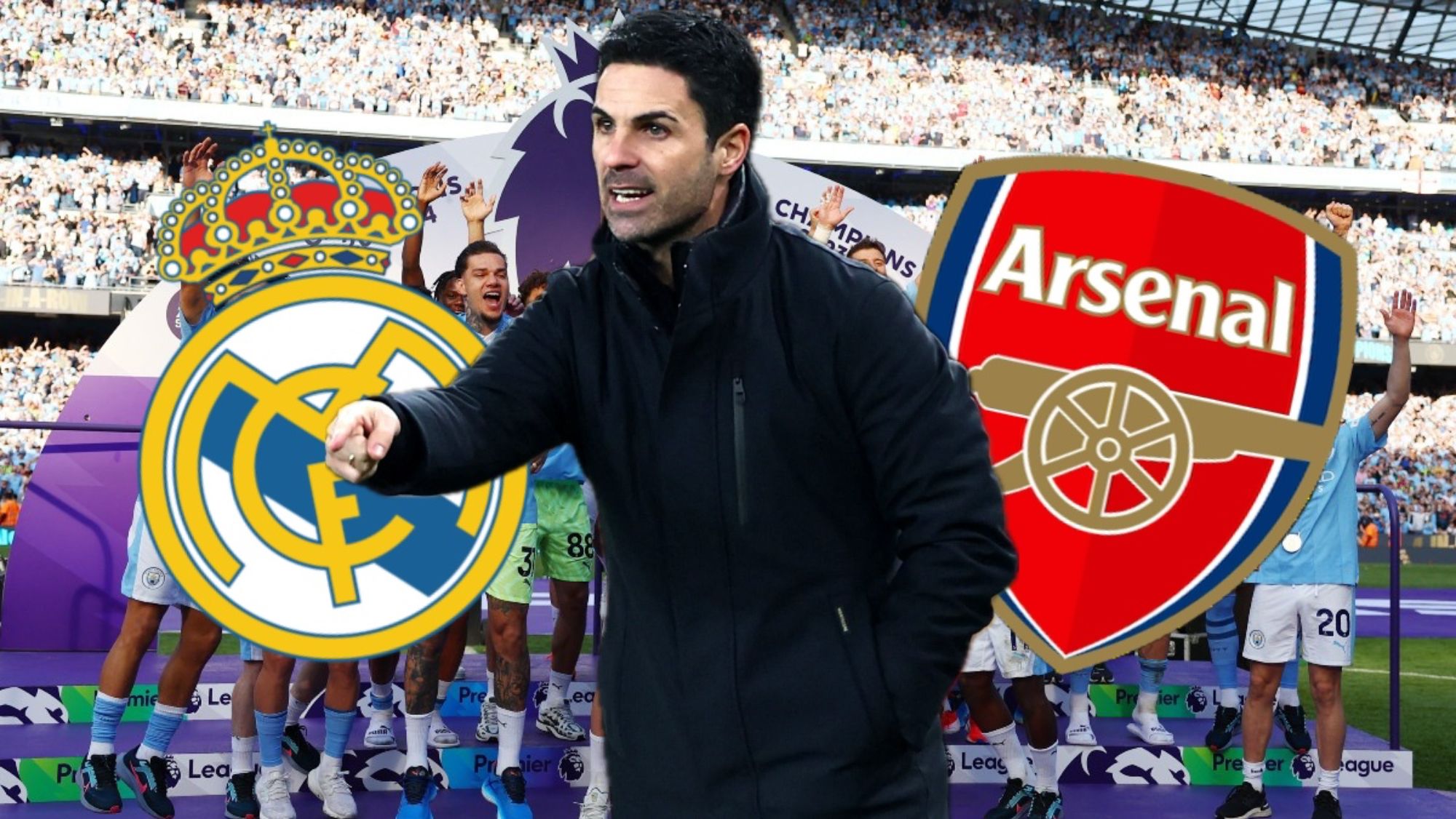 Arteta se lanza en 'plancha' a por el crack del Madrid: lo necesita para ganar la Premier