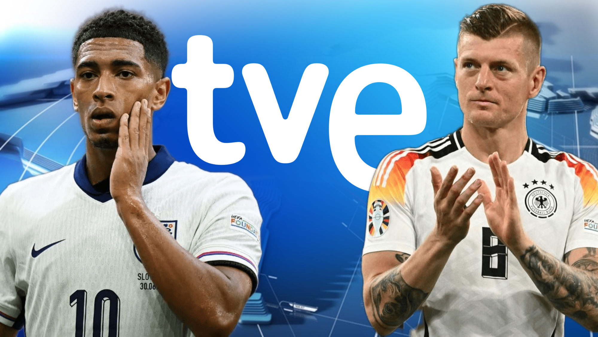 La retransmisión de la Eurocopa en TVE está siendo polémica