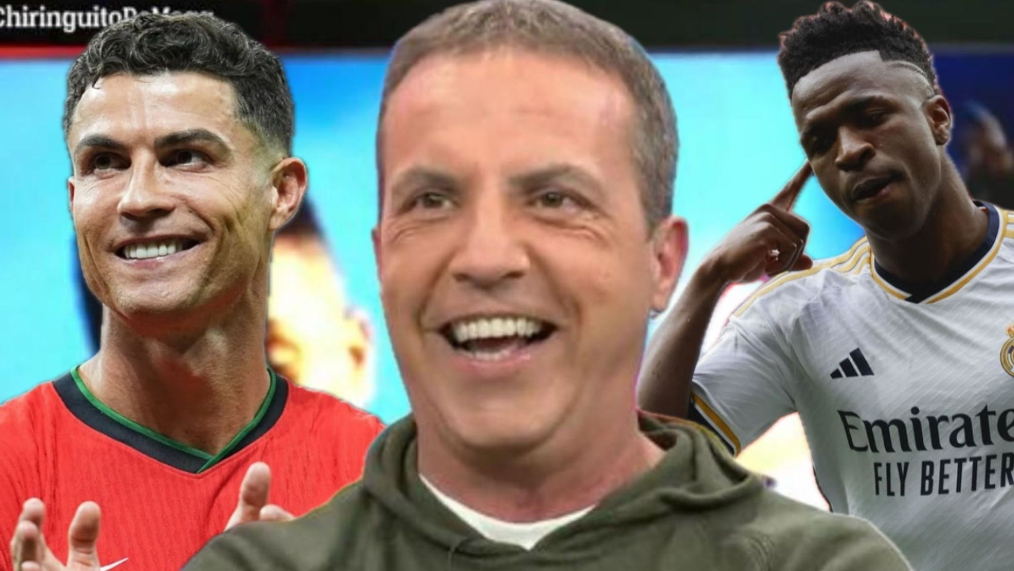 Cristóbal Soria no aprende la lección, repite con Vini lo de CR7 y llorará: "Los gurús..."