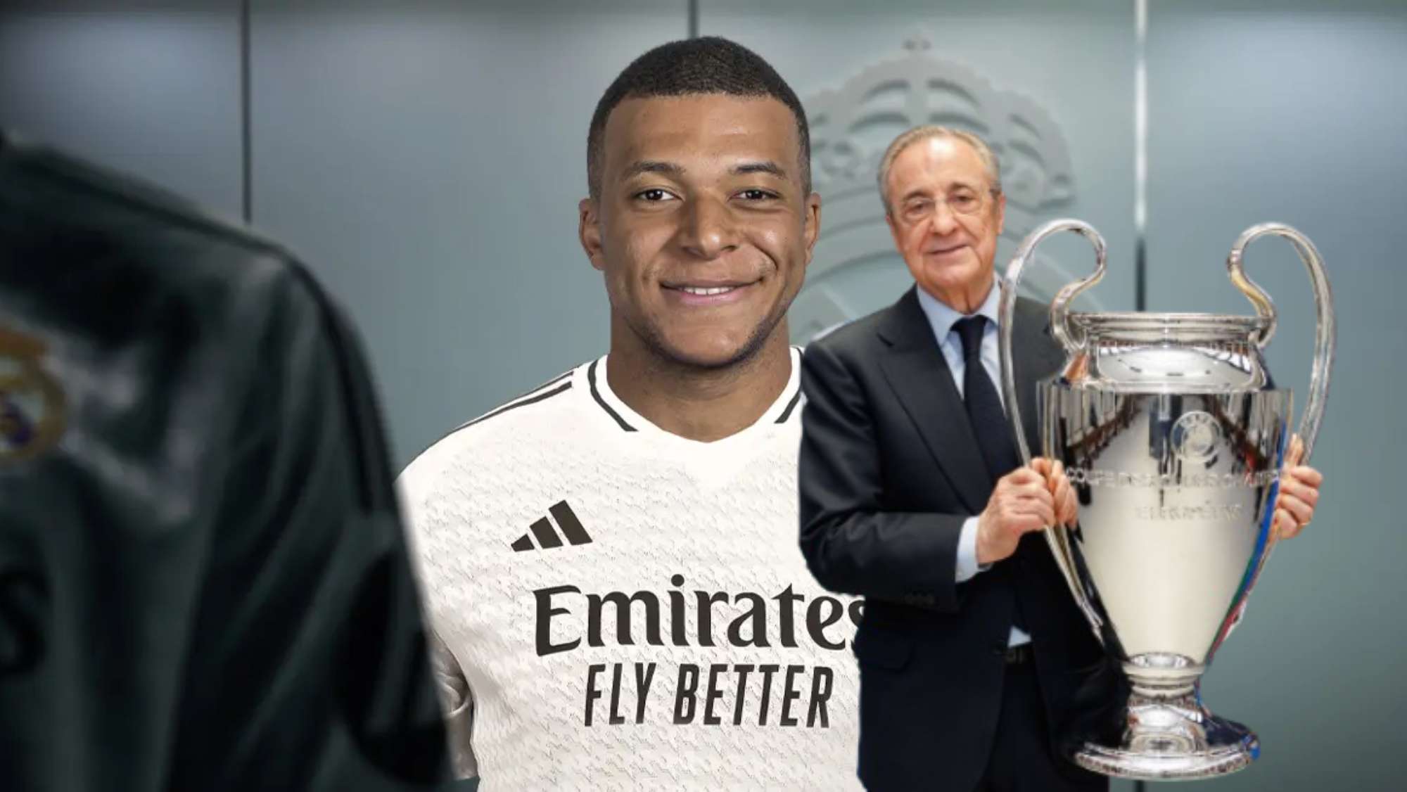 Florentino ha quereido tener un gesto con Mbappé en su presentación