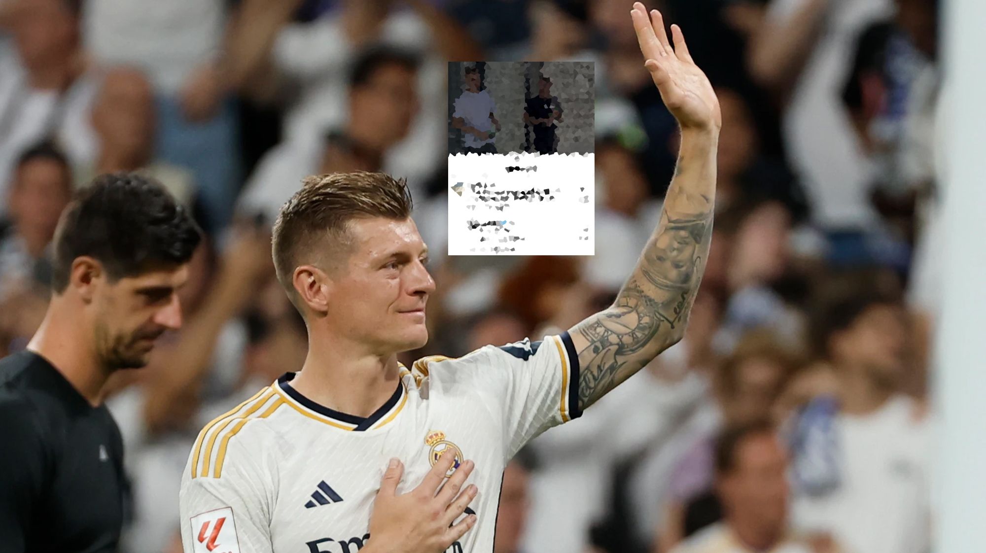 La reacción de Toni Kroos cuando un fan le dio un consejo médico: "Mira, él sigue..."