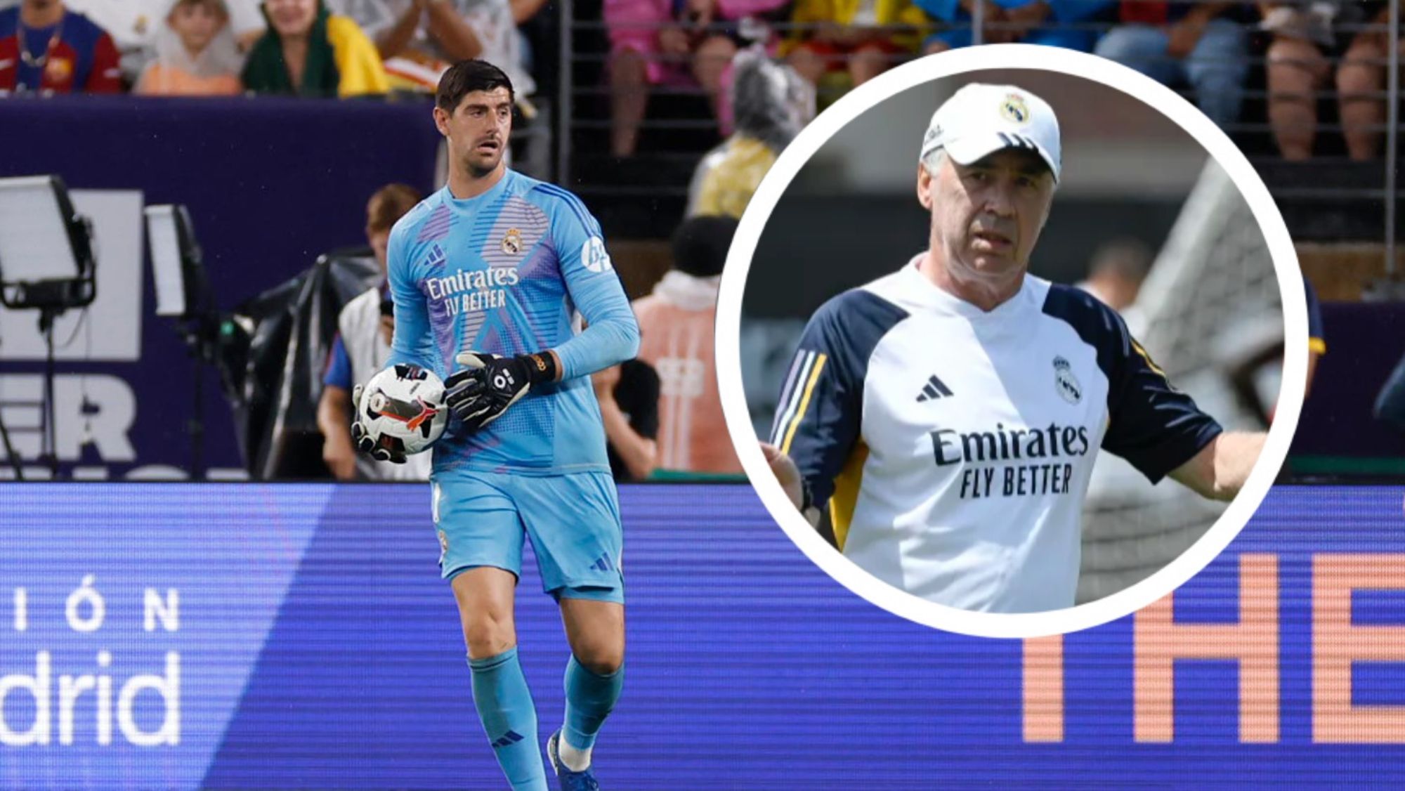 Courtois elogia a Ancelotti y da la clave sobre el éxito del italiano: “Nos da mucha…”