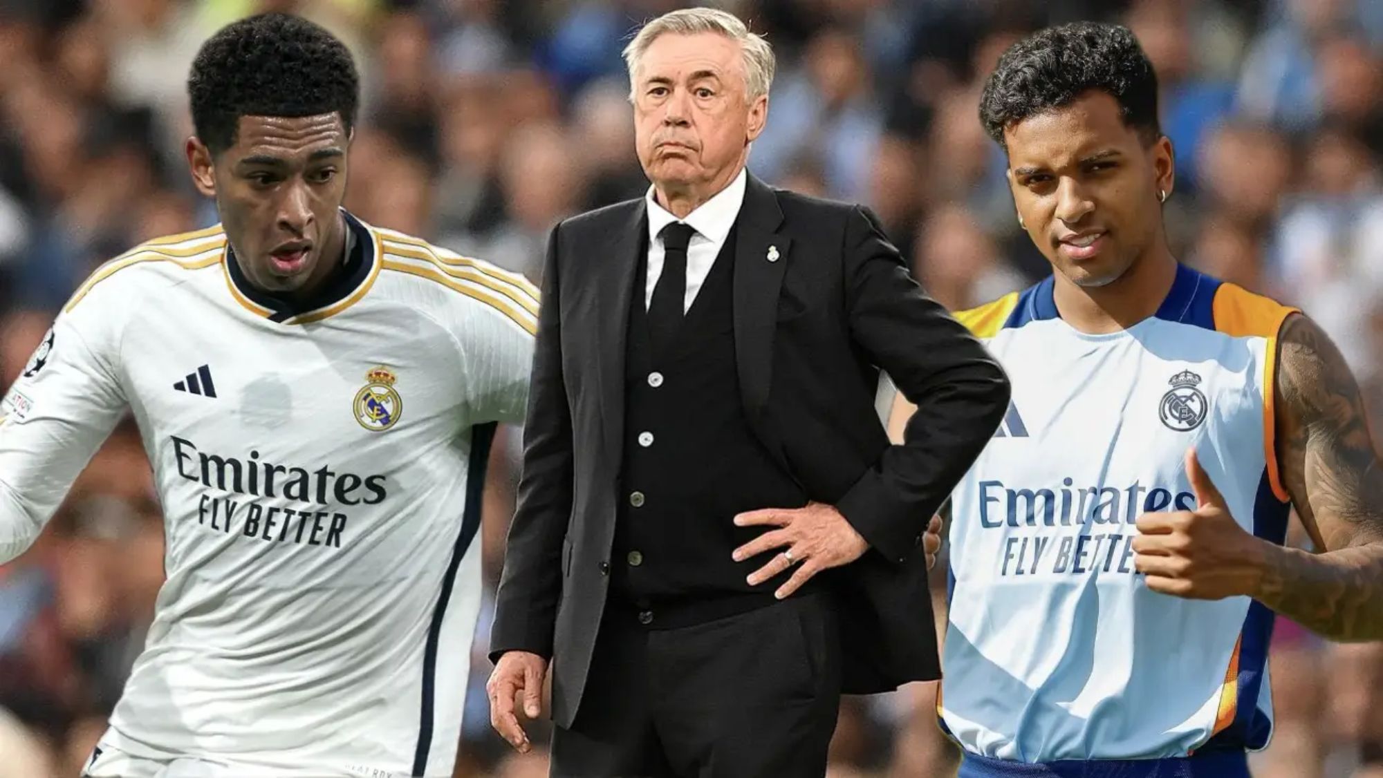 Se acaban las dudas, Ancelotti ‘premia’ a Rodrygo y ‘castiga’ a Bellingham ante el Atalanta