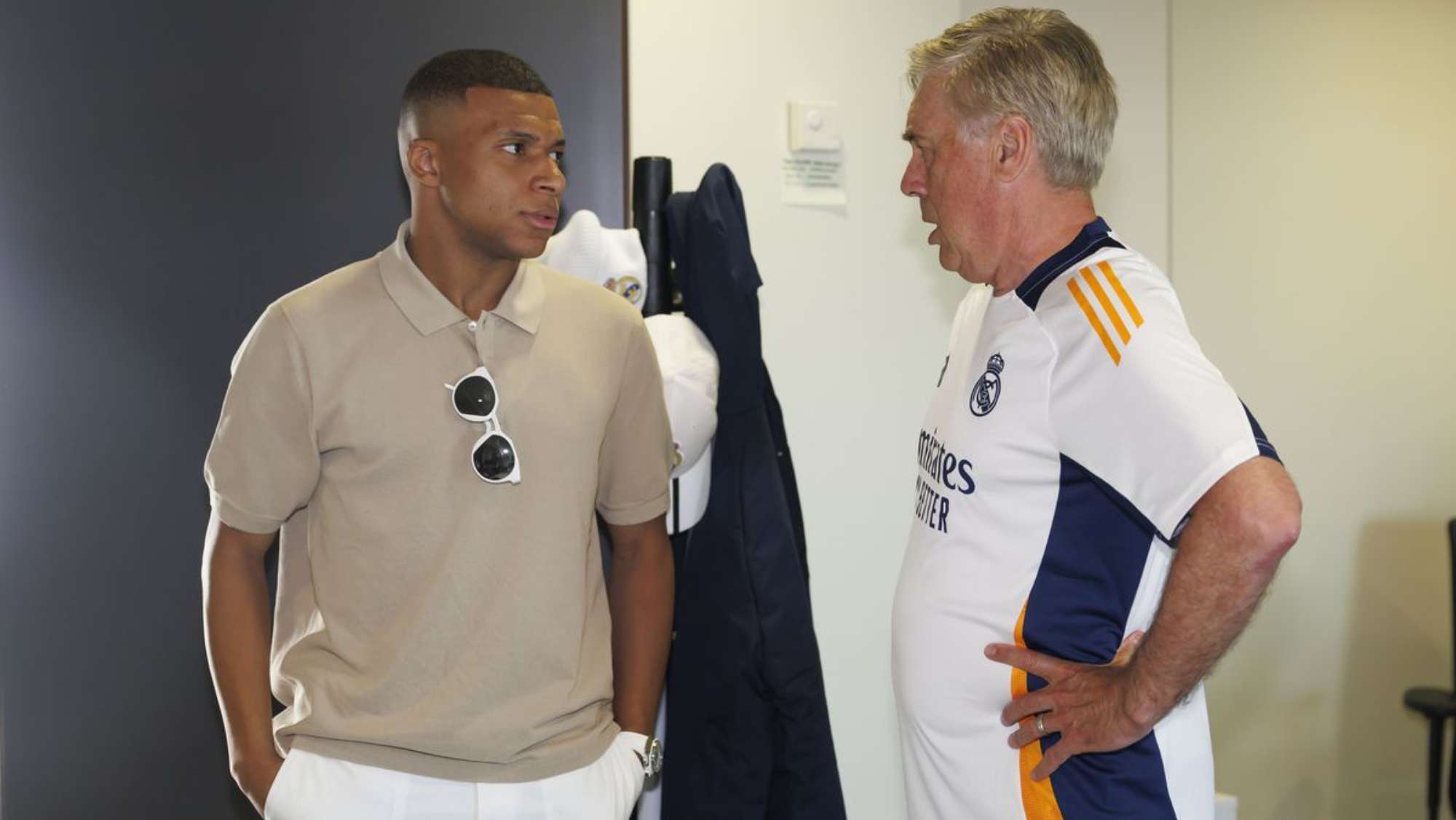 Ancelotti se fue a por Mbappé, lo de Mallorca sigue en su cabeza: "Kylian, no..."