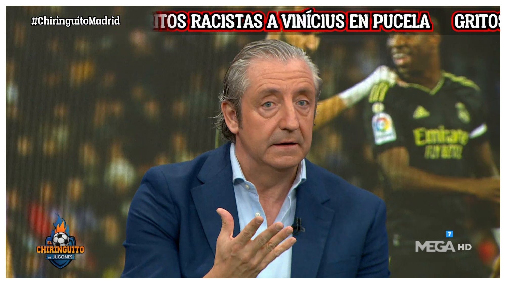 Josep Pedrerol en El Chiringuito