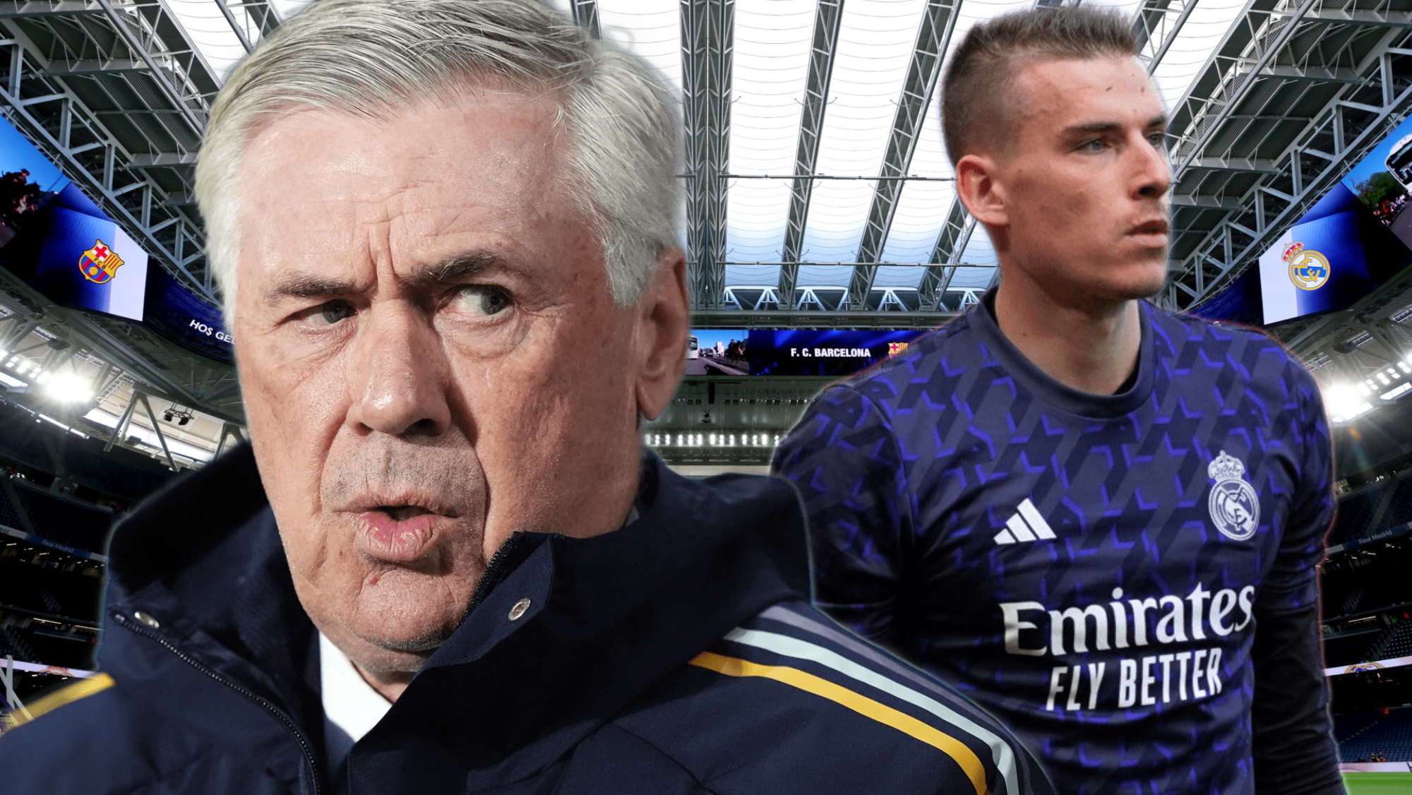 Ancelotti habla sobre el futuro de Lunin, no se corta y pronostica dónde jugará: “Es un…”