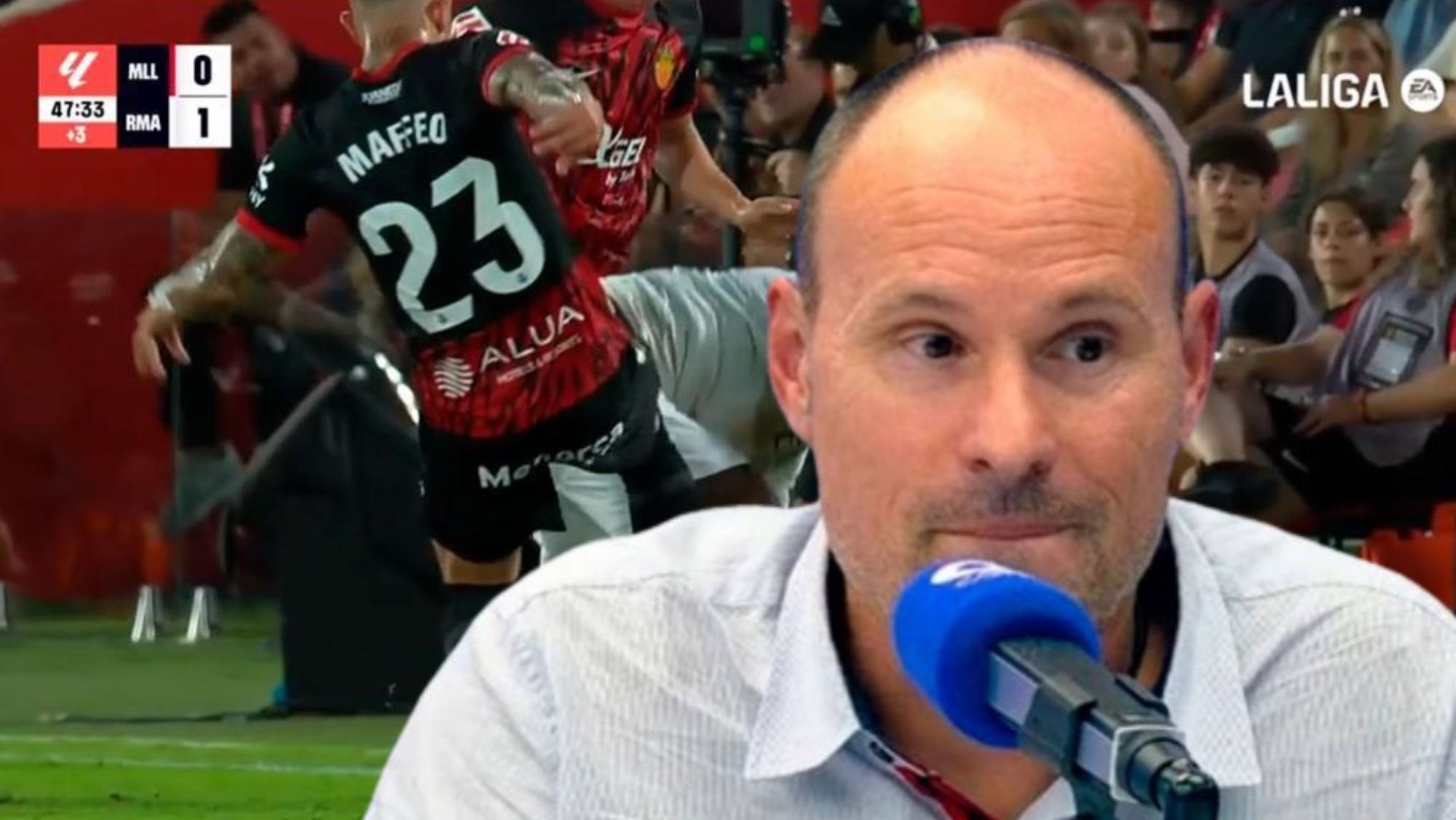 Mateu Lahoz pone el grito en el cielo por Maffeo y el VAR: "Soto Grado no se entera..."