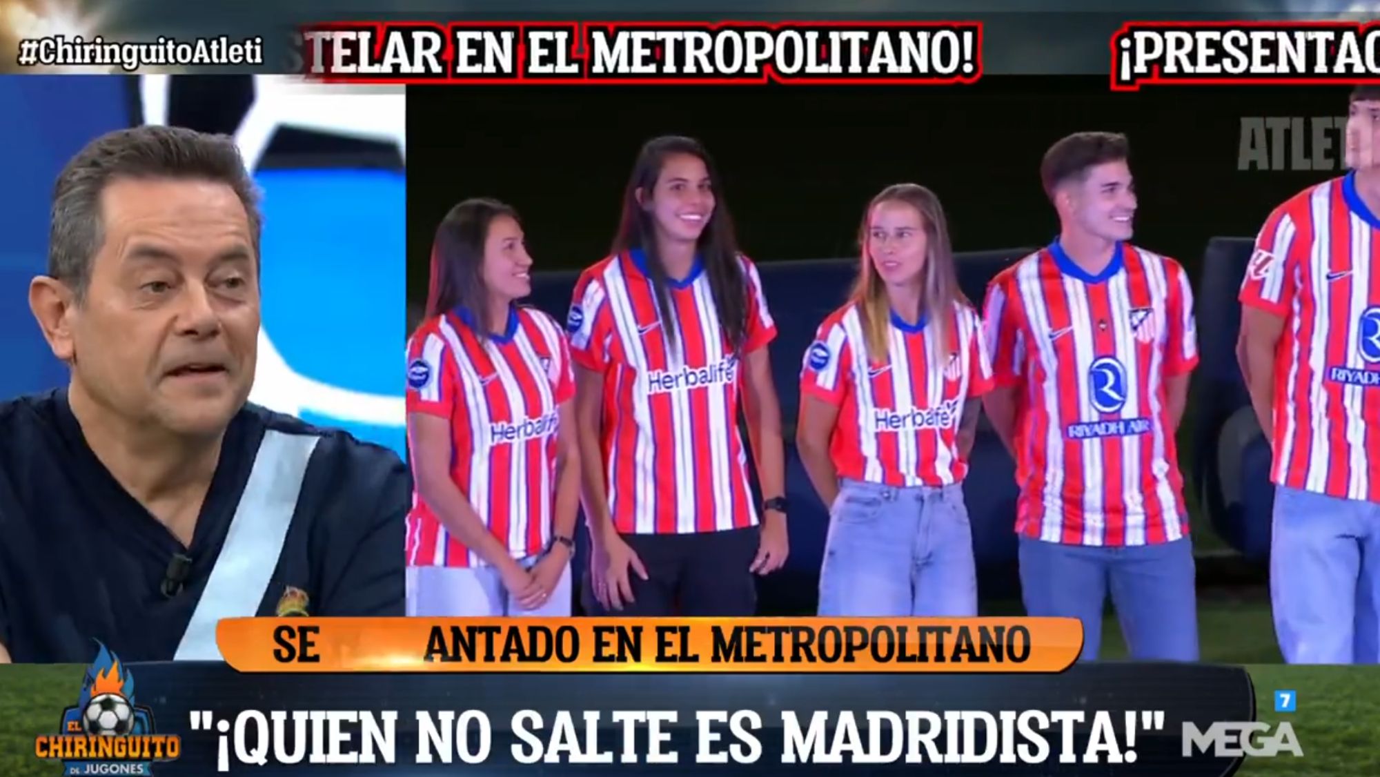 Tomás Roncero reacciona a la provocación del Atleti contra el Real Madrid: "Ellos..."