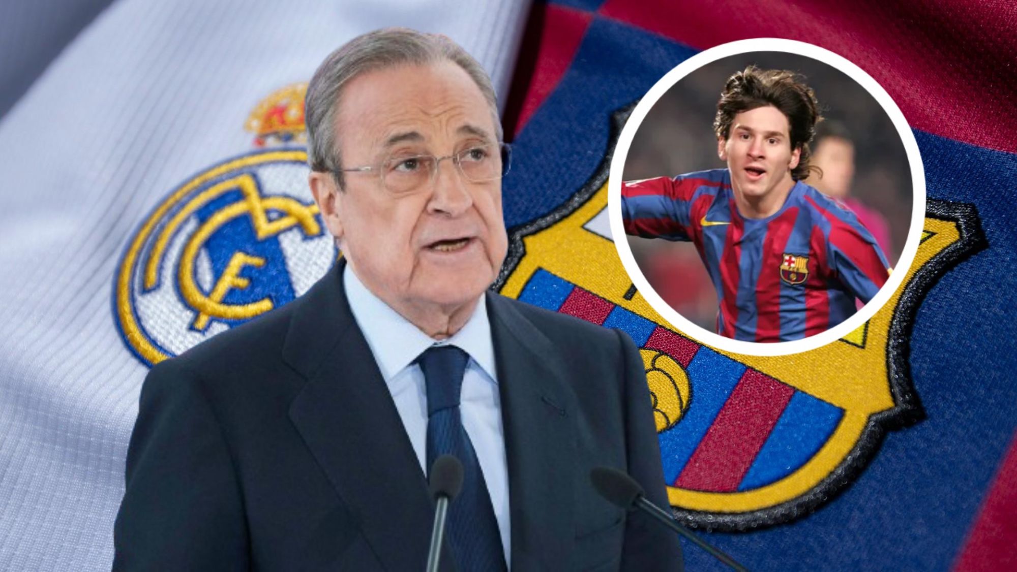 Florentino, el primero de la clase: fichaje exprés, le quita el nuevo Messi al Barça